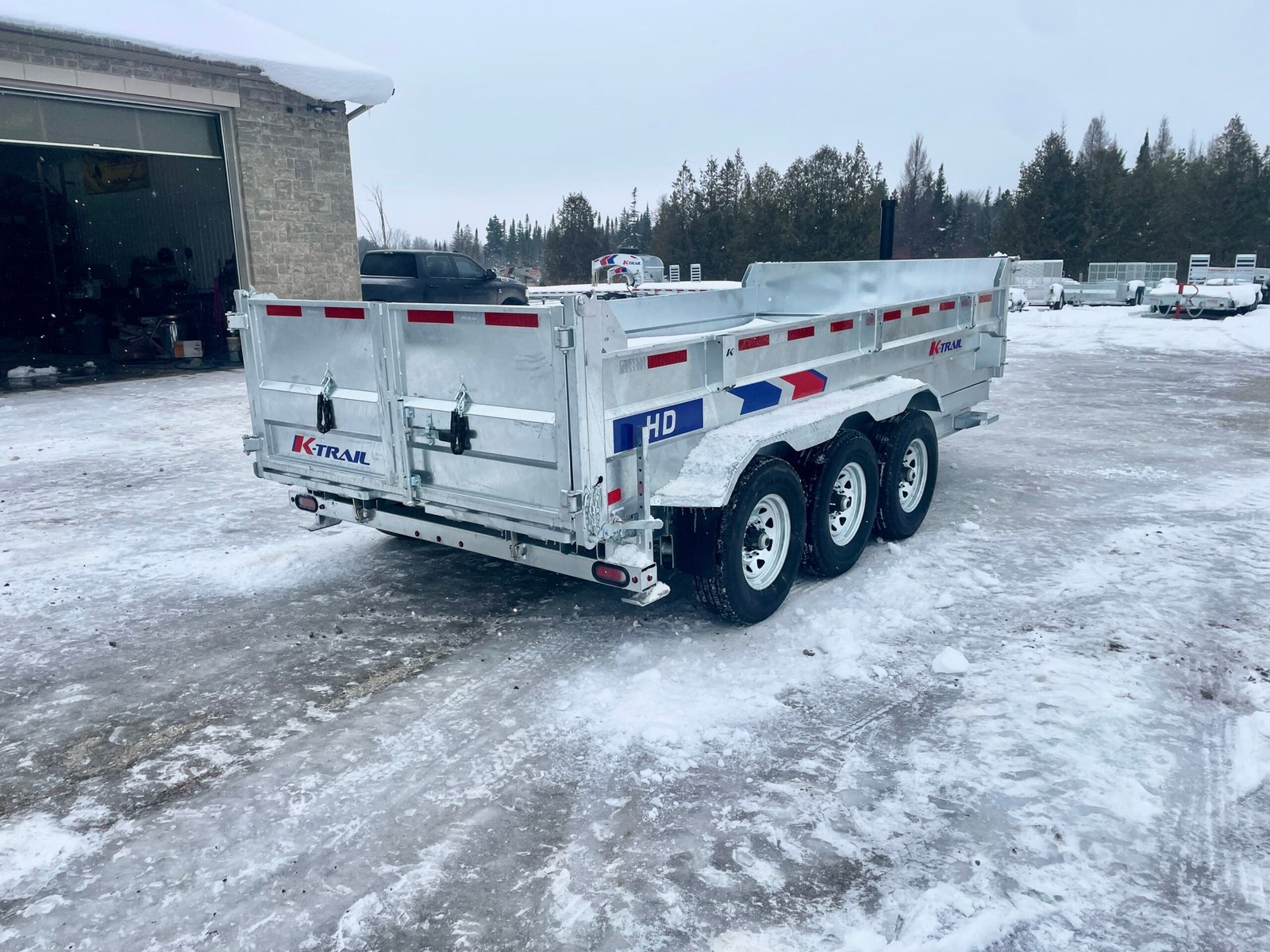 K-Trail Galvanized Dump 21,000lb — photo 3