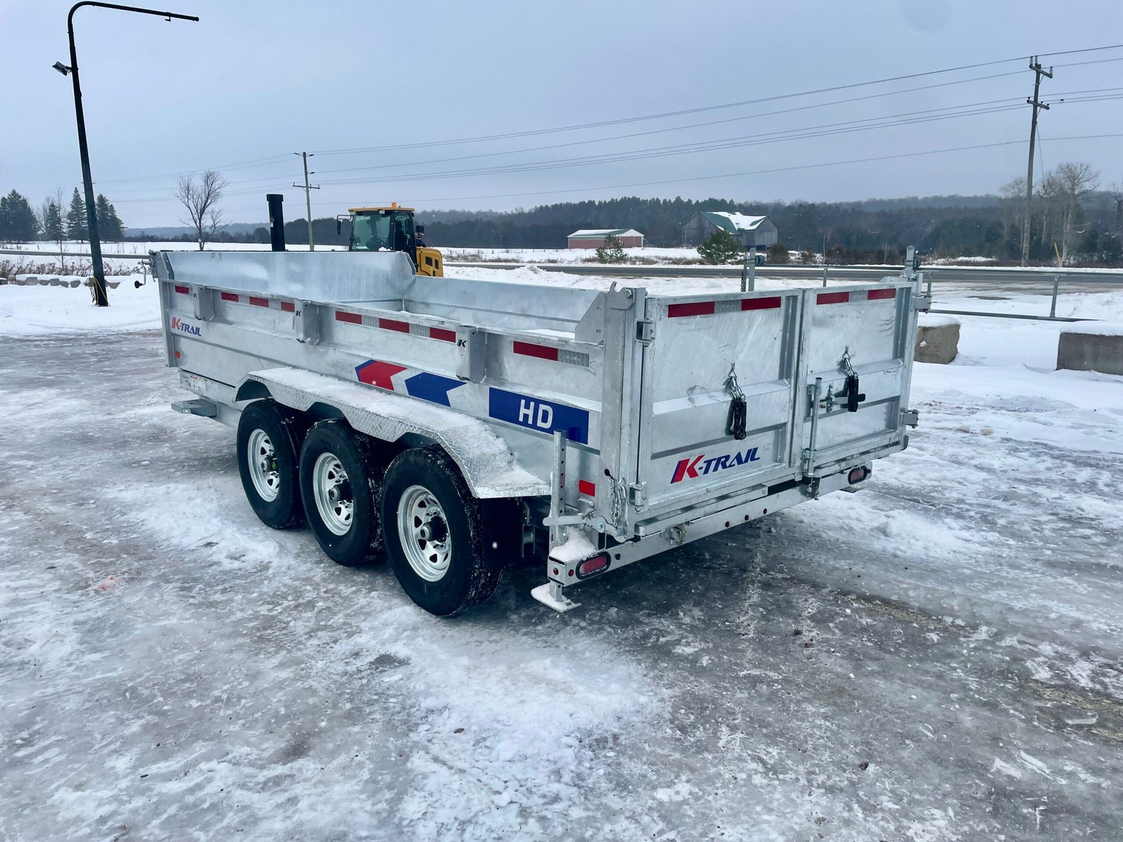 K-Trail Galvanized Dump 21,000lb — photo 7
