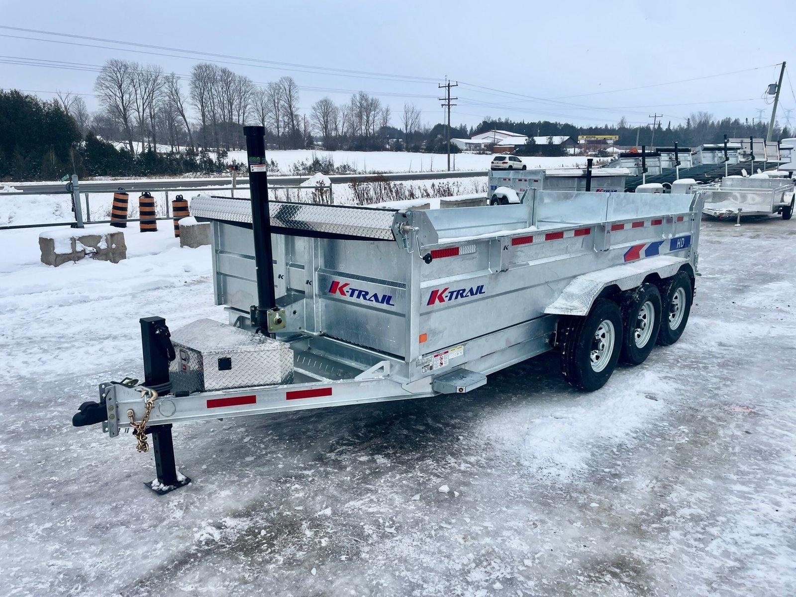 K-Trail Galvanized Dump 21,000lb — photo 5