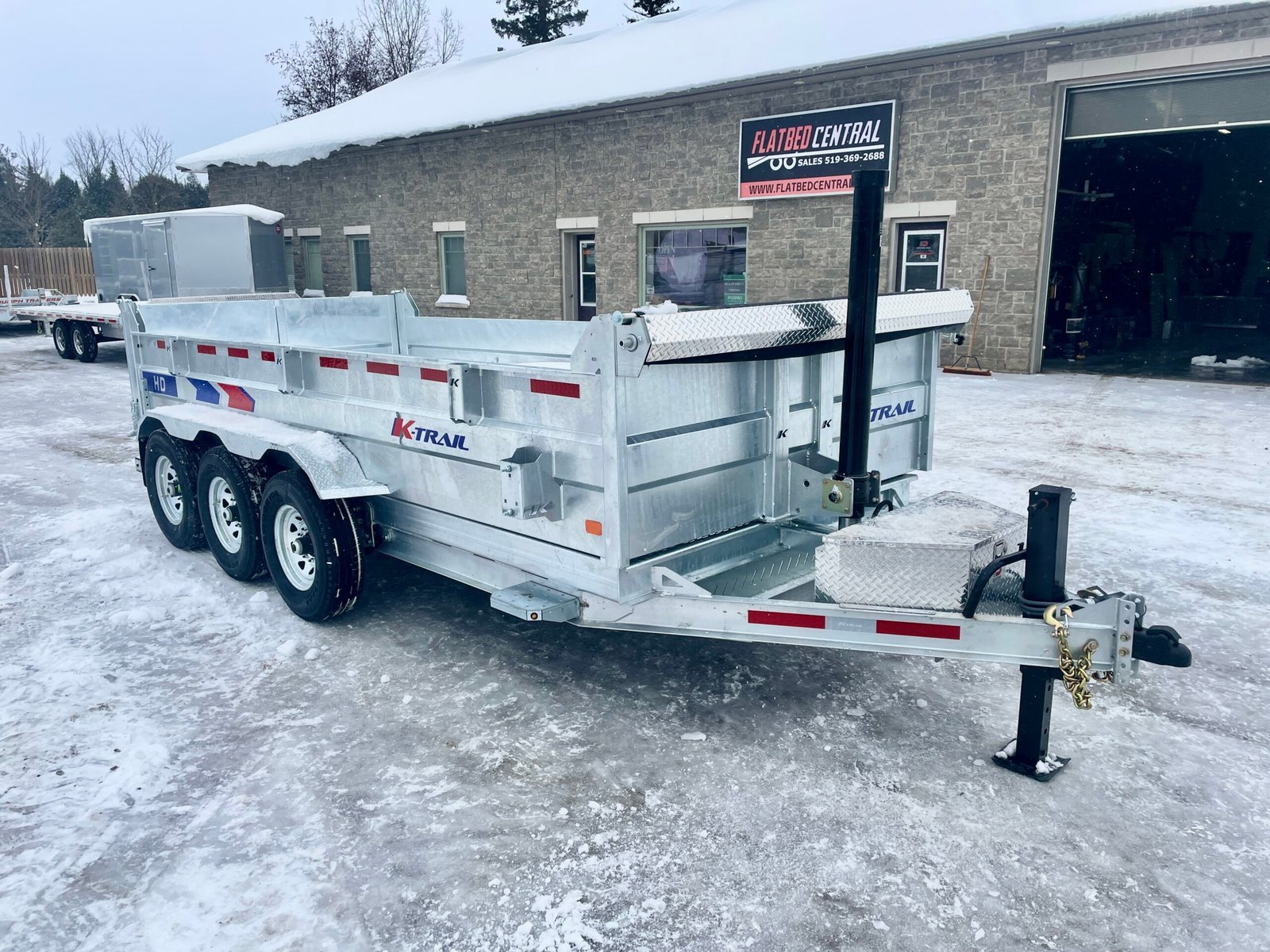 K-Trail Galvanized Dump 21,000lb — photo 4