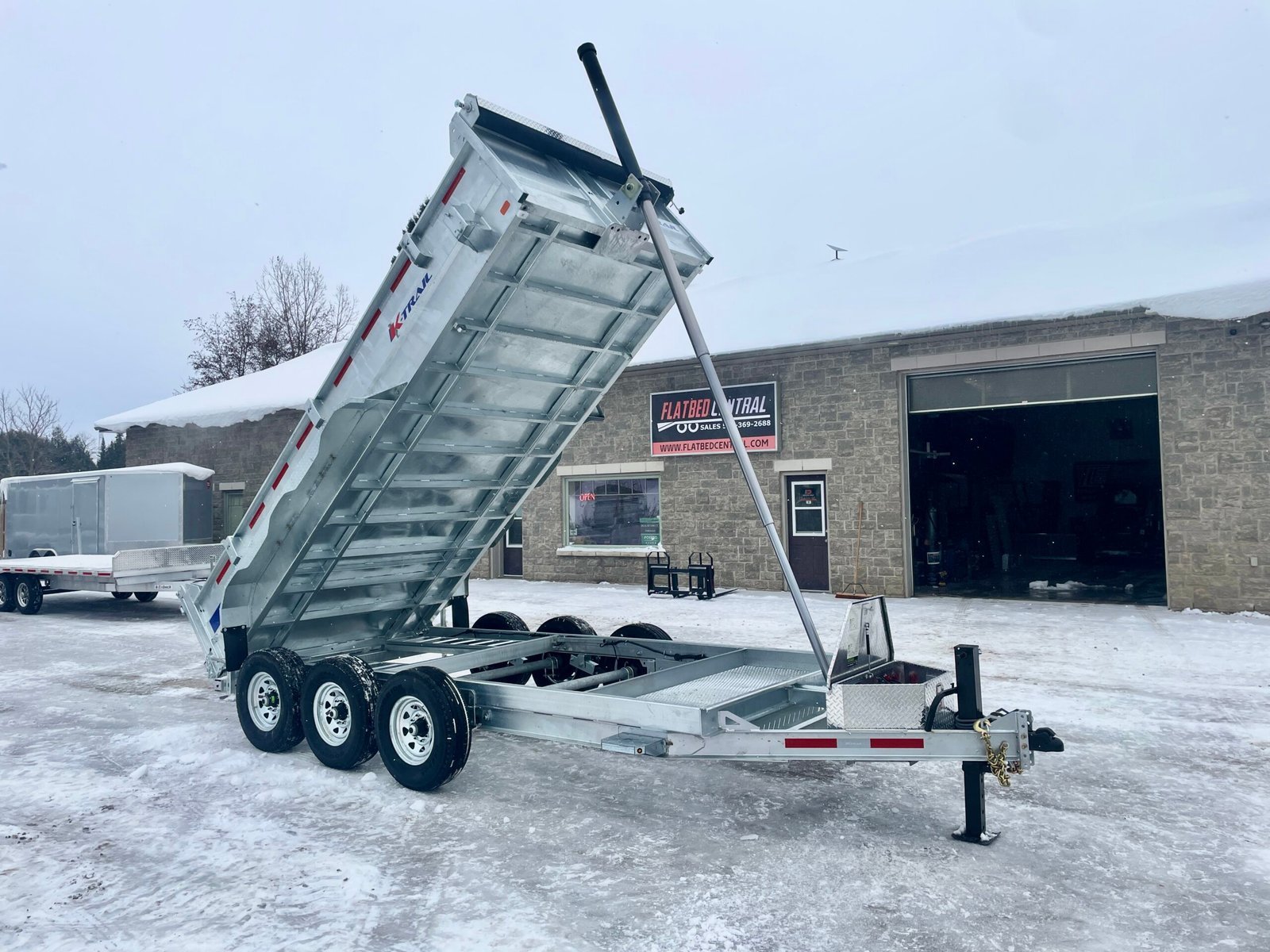 K-Trail Galvanized Dump 21,000lb