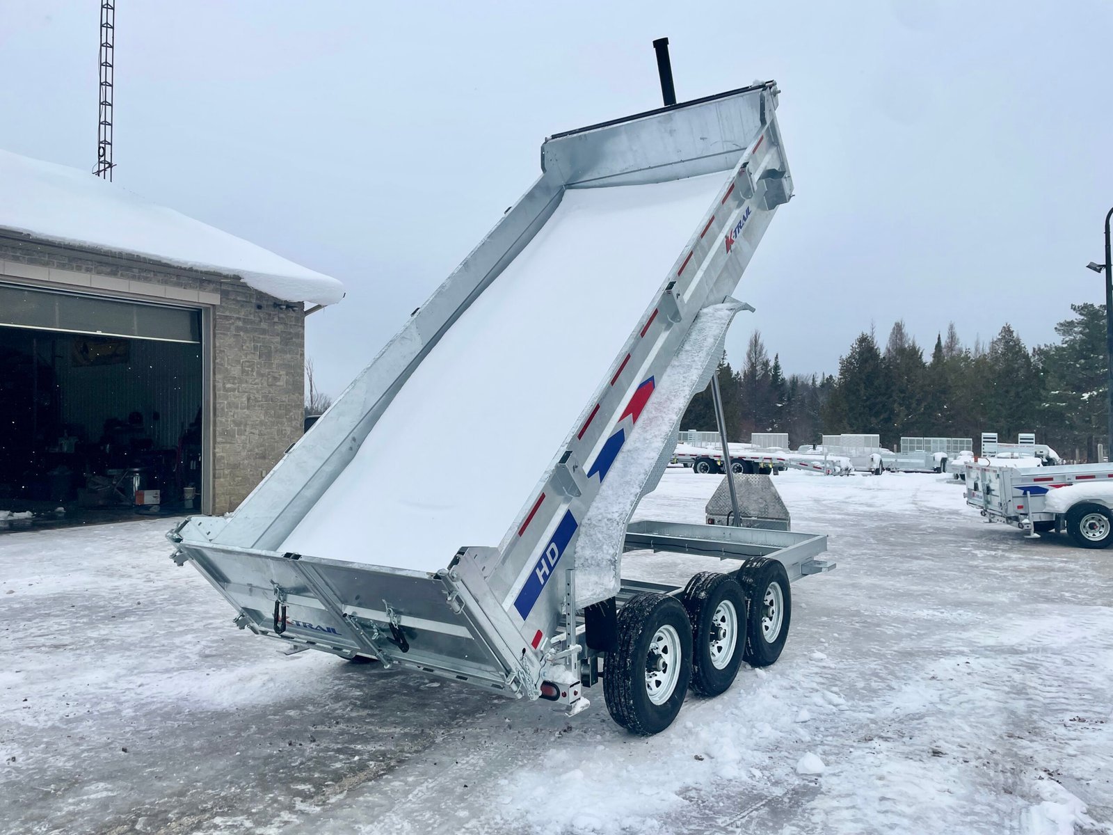 K-Trail Galvanized Dump 21,000lb — photo 8