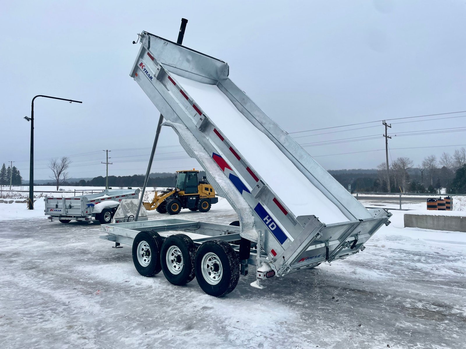 K-Trail Galvanized Dump 21,000lb — photo 9