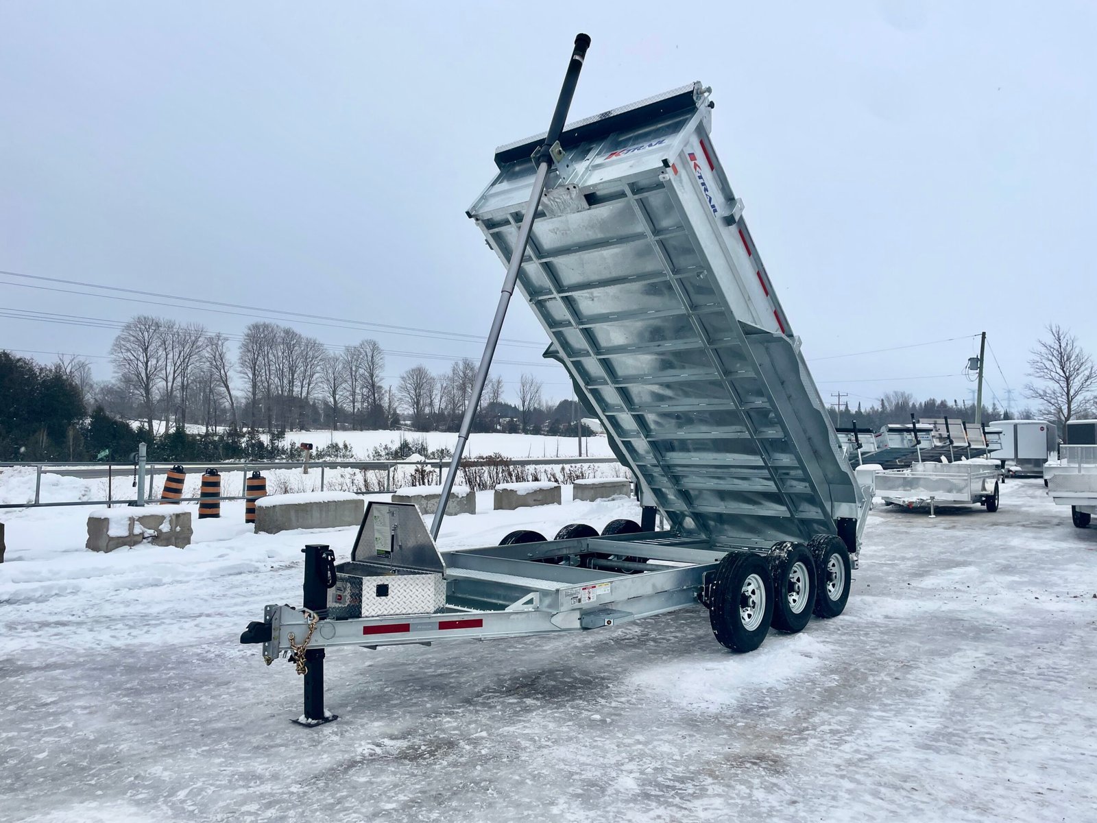 K-Trail Galvanized Dump 21,000lb — photo 6
