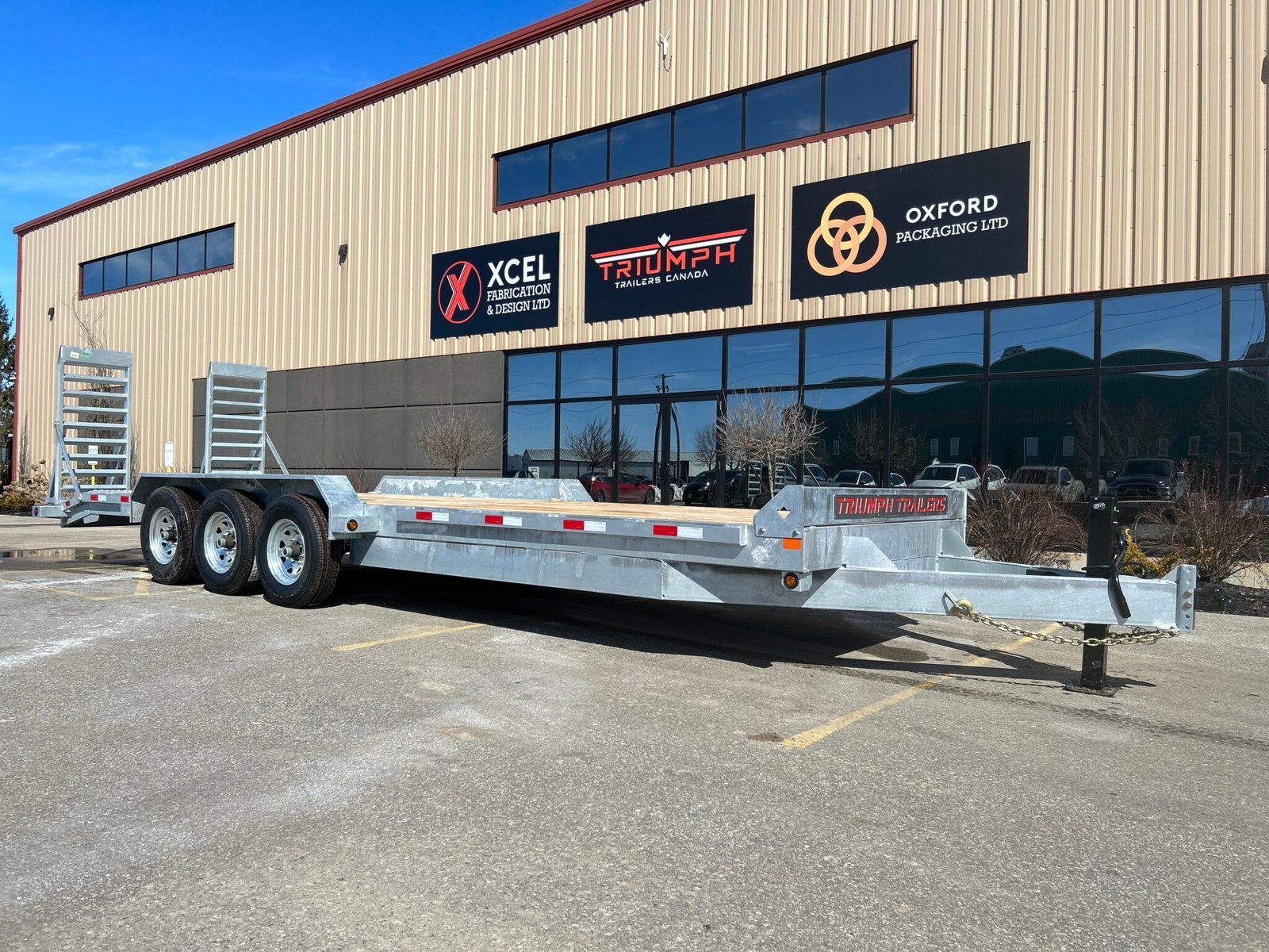 2027 Triumph 83 in × 24+2ft Beavertail Car/Equipment Hauler 21,000 lb GVWR — photo 5