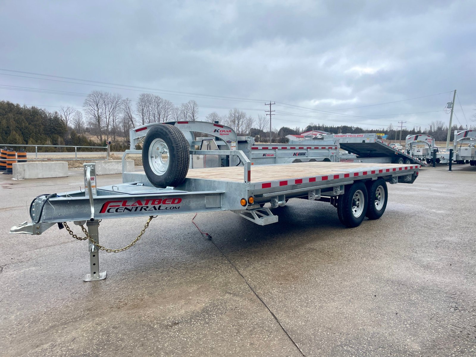 One-Sixteen 18ft Deckover Flatbed 14,000lb