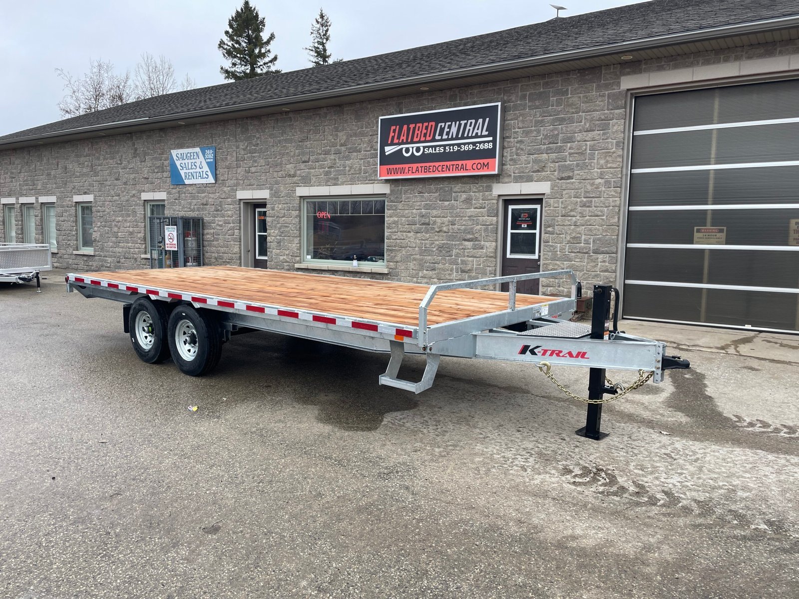 K-Trail Straight Deck Flatbeds 14,000lb — photo 2