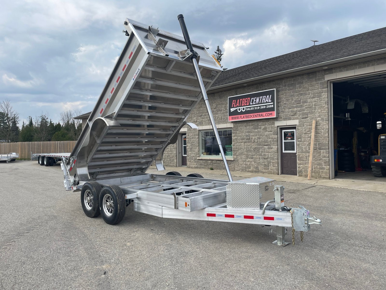 Enbeck 80″ x 14ft Aluminum Dump 14,000lb