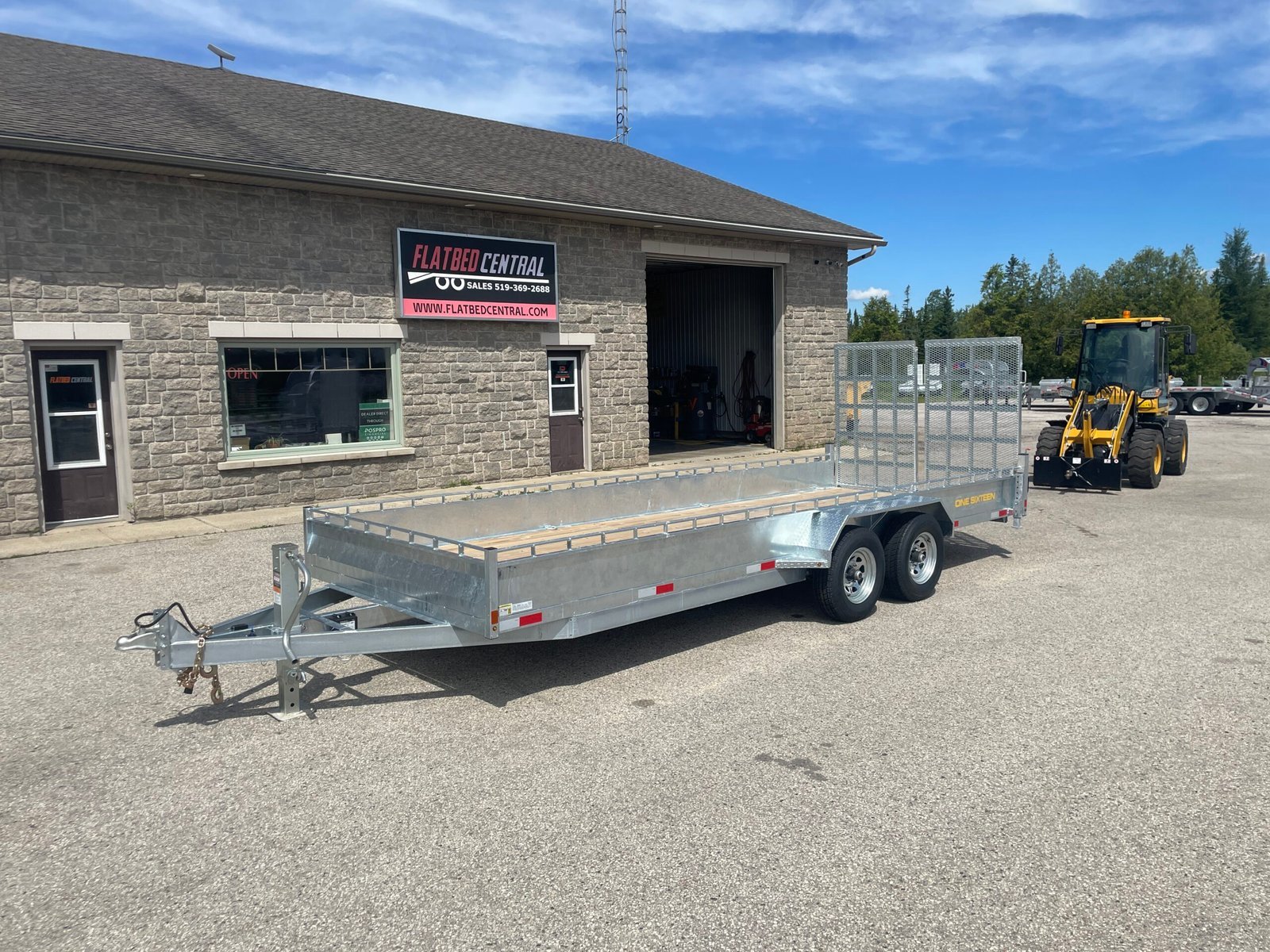 Galvanized Tandem Axle Utility Trailers (10,420lb)