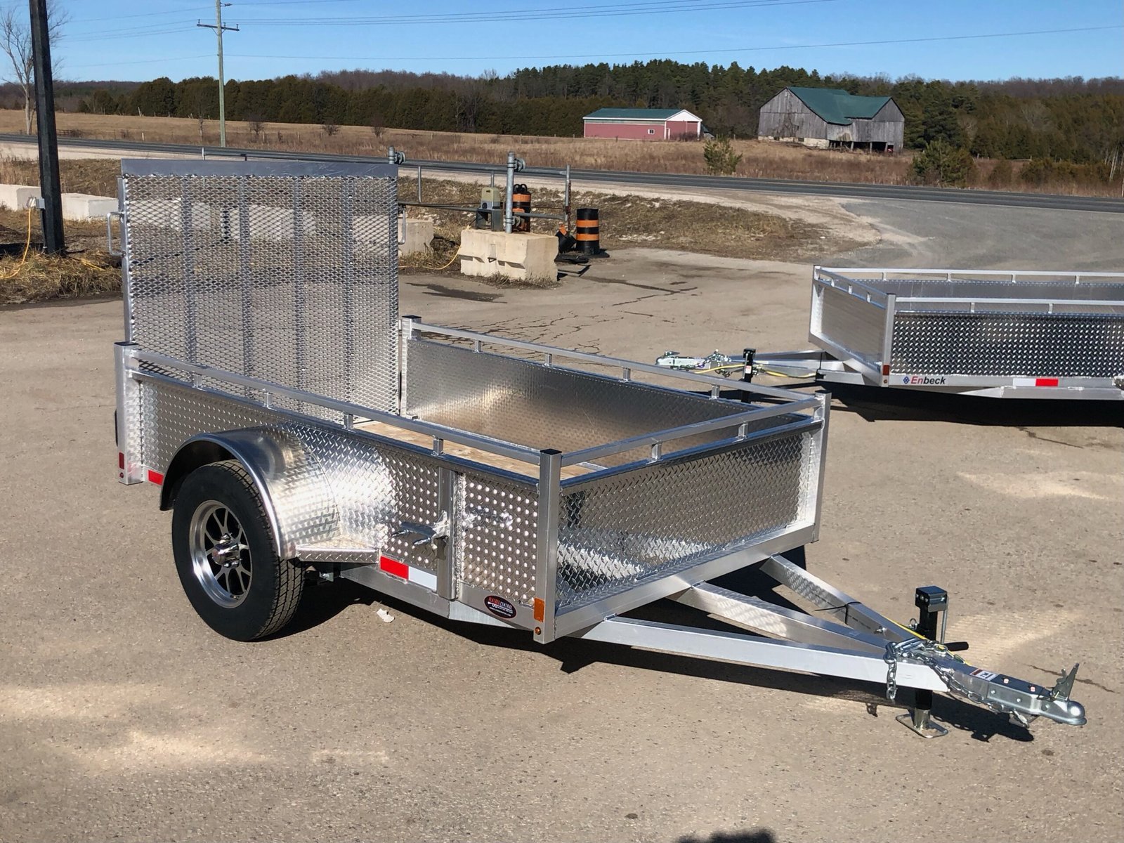 Enbeck Single Axle Utility Trailers — photo 2
