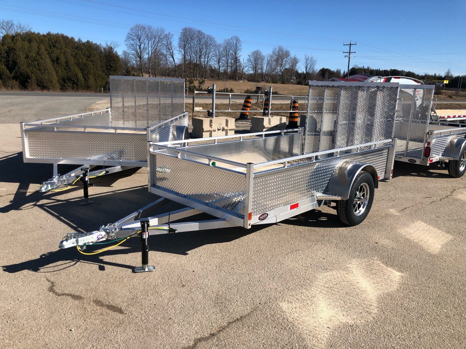 Enbeck 5x10ft Single Axle Utility Trailer — photo 2