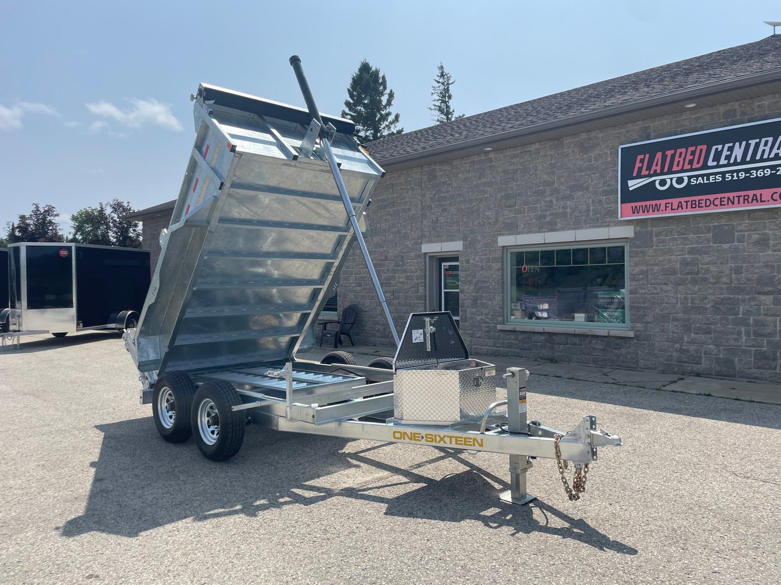 One-Sixteen 6x10ft Dump Trailer 10,420lb