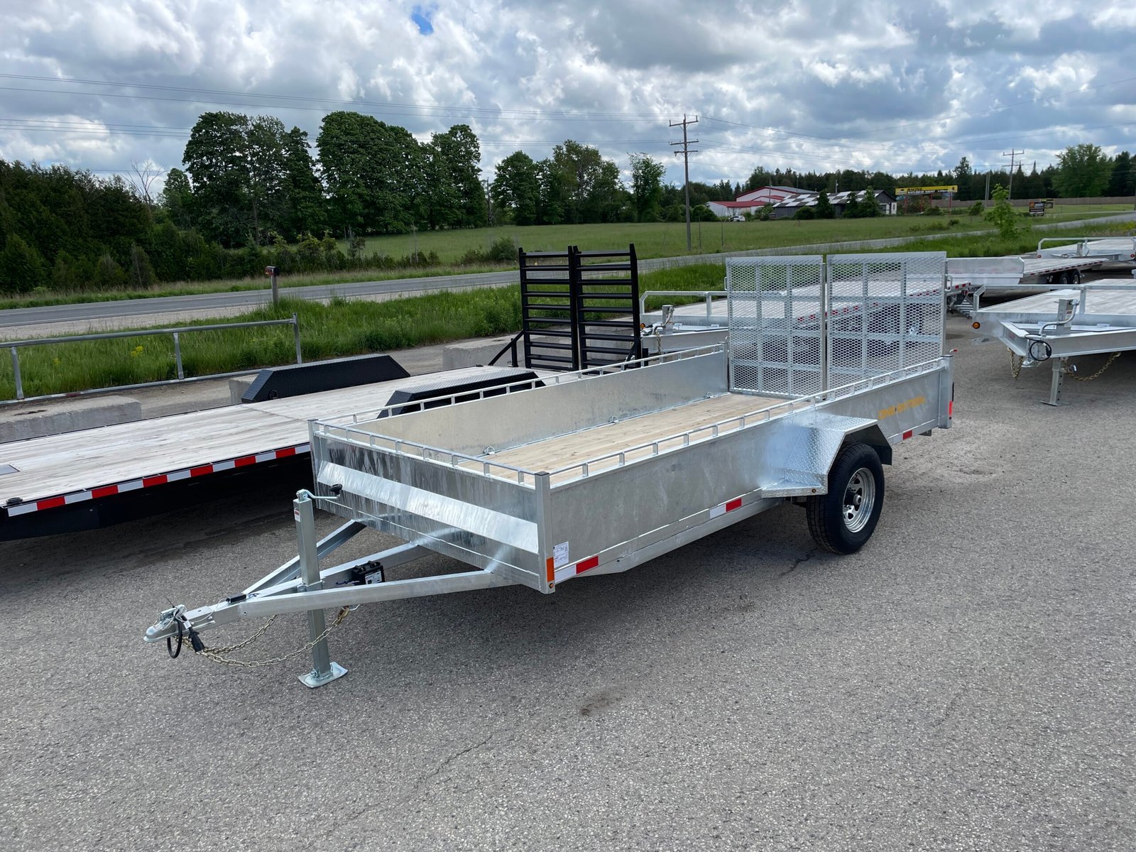 Galvanized HD Single Axle Utility Trailers (5200lb)