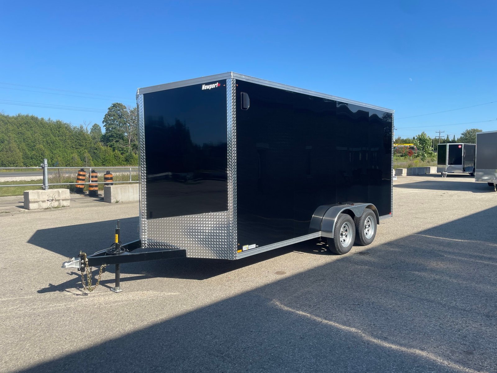 2027 Newport 7 ft × 16 ft Enclosed Trailer 7,000 lb GVWR