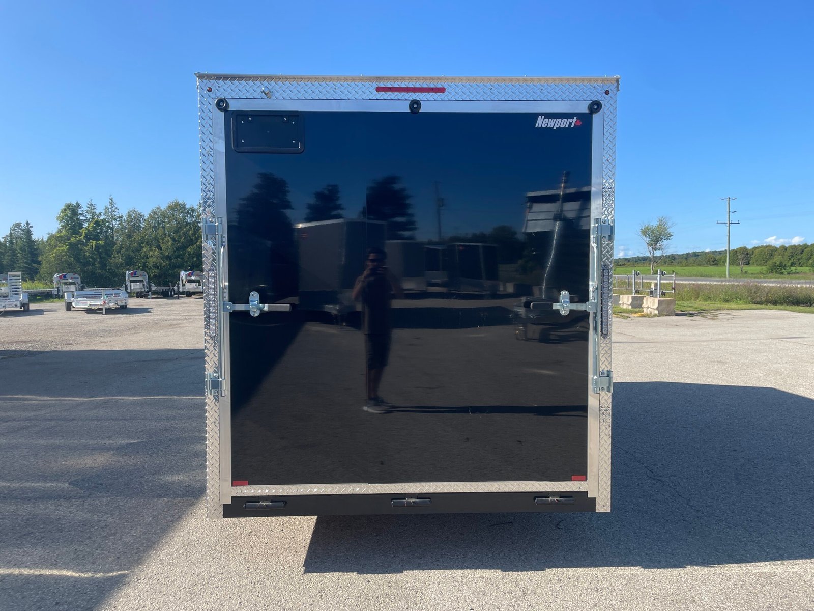 2027 Newport 7 ft × 16 ft Enclosed Trailer 7,000 lb GVWR — photo 3