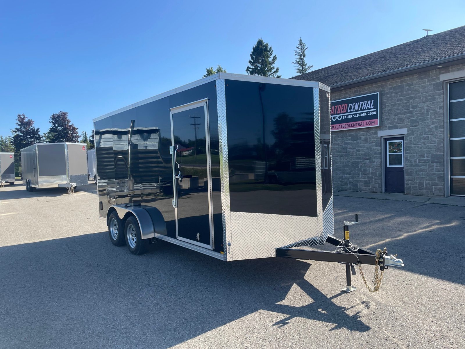 2027 Newport 7 ft × 16 ft Enclosed Trailer 7,000 lb GVWR — photo 8
