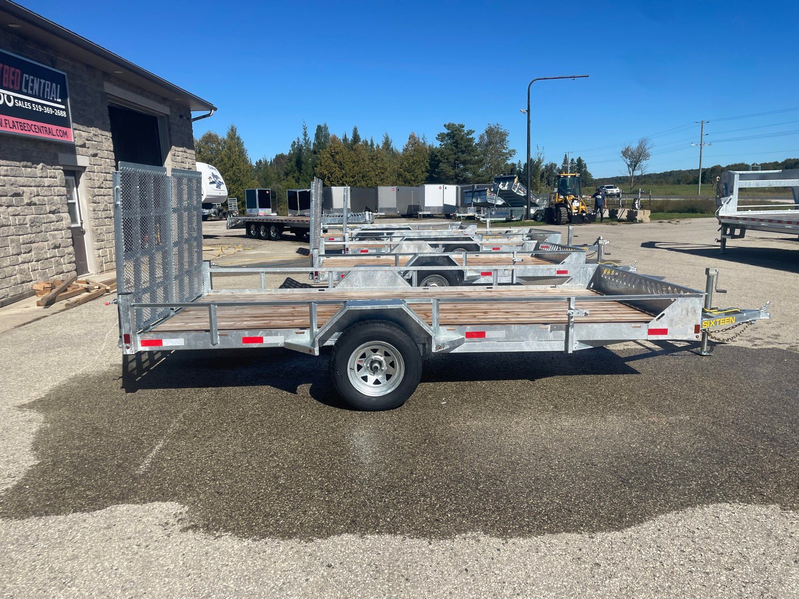2027 One-Sixteen 82 in × 12 ft Utility Trailer 2,990 lb GVWR — photo 3