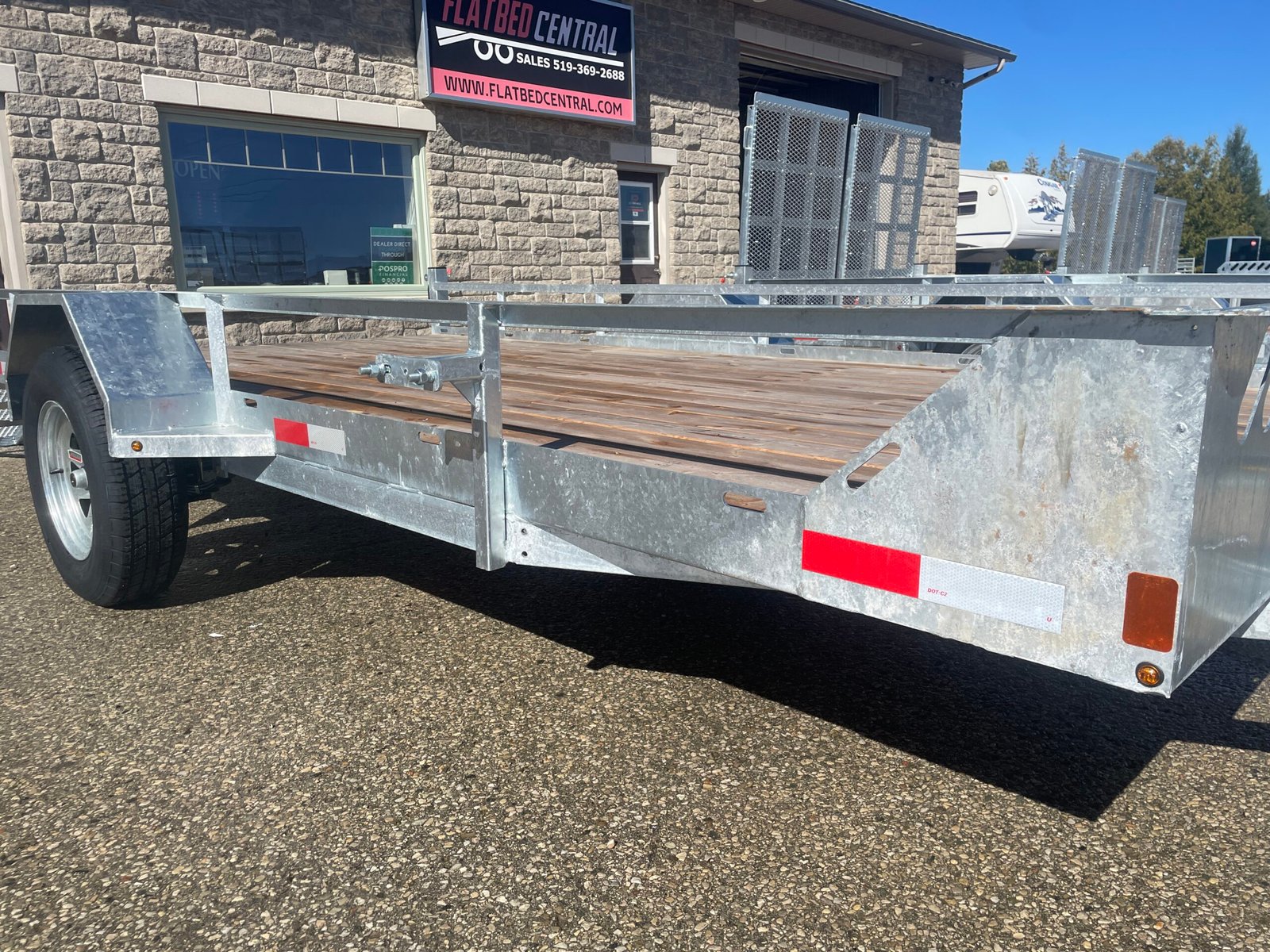 2027 One-Sixteen 82 in × 12 ft Utility Trailer 2,990 lb GVWR — photo 7