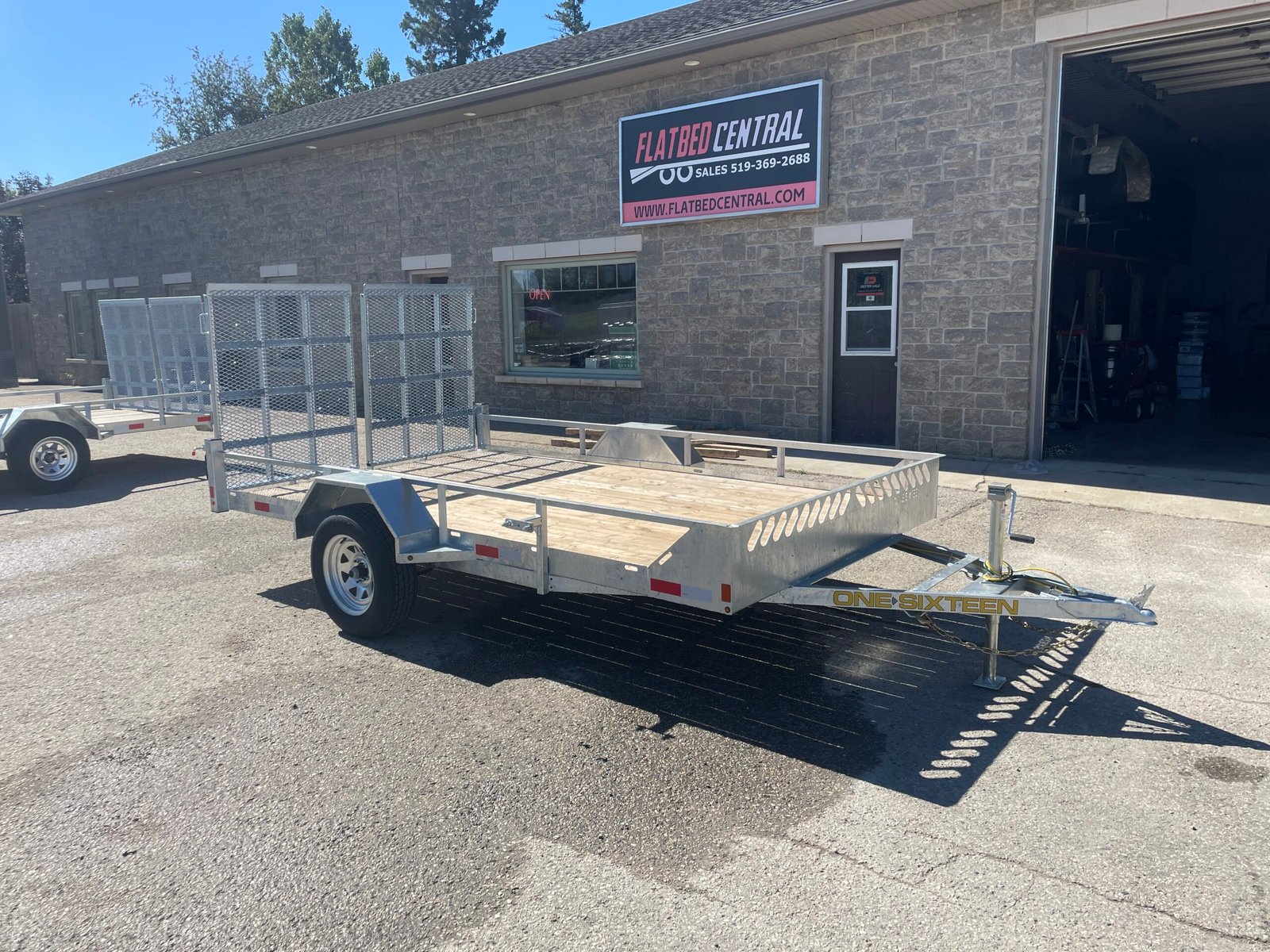 2027 One-Sixteen 82 in × 14 ft Utility Trailer 2,990 lb GVWR