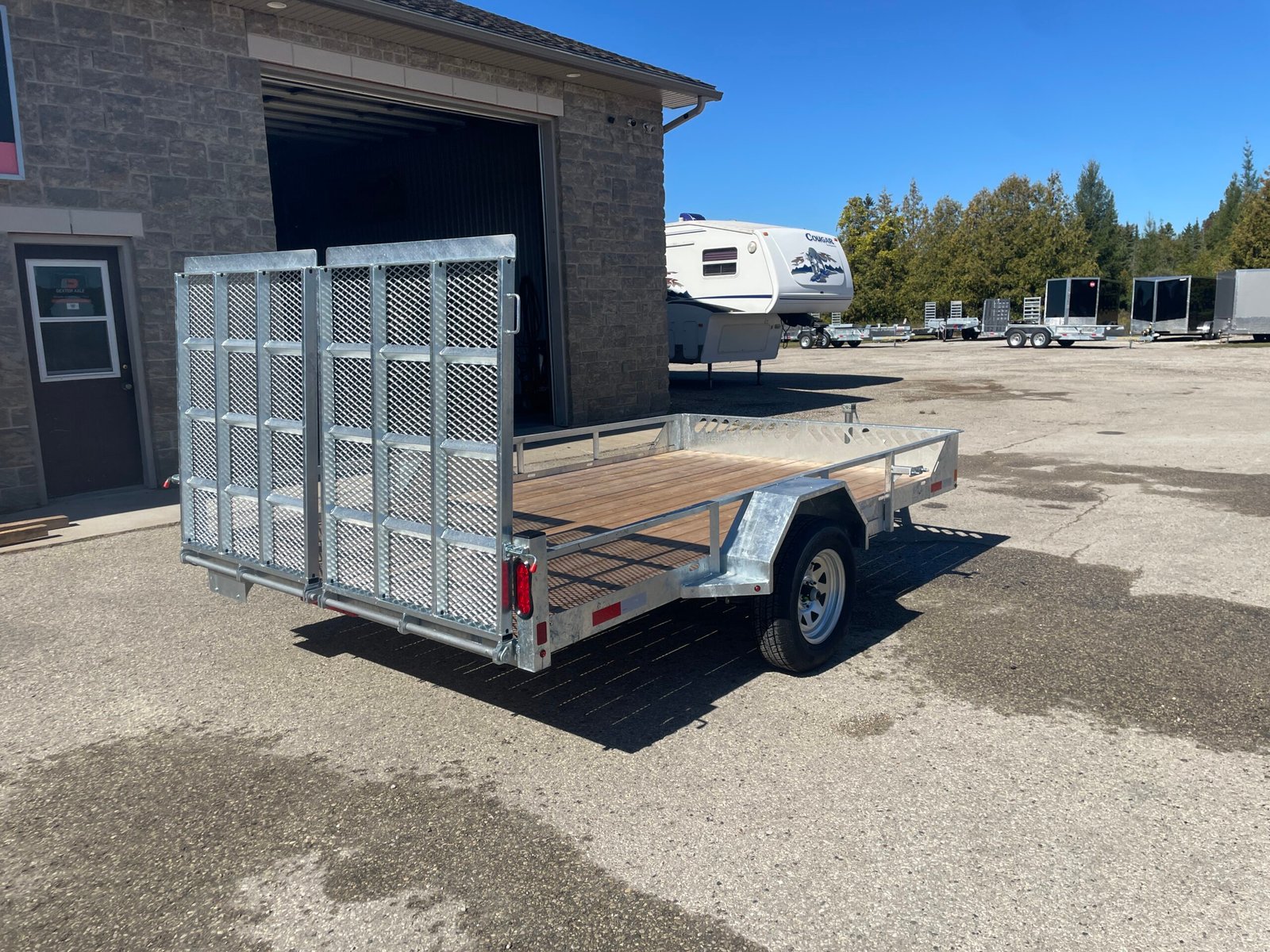2027 One-Sixteen 82 in × 14 ft Utility Trailer 2,990 lb GVWR — photo 3