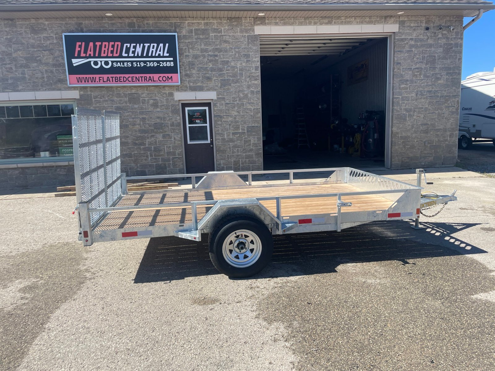 2027 One-Sixteen 82 in × 14 ft Utility Trailer 2,990 lb GVWR — photo 2
