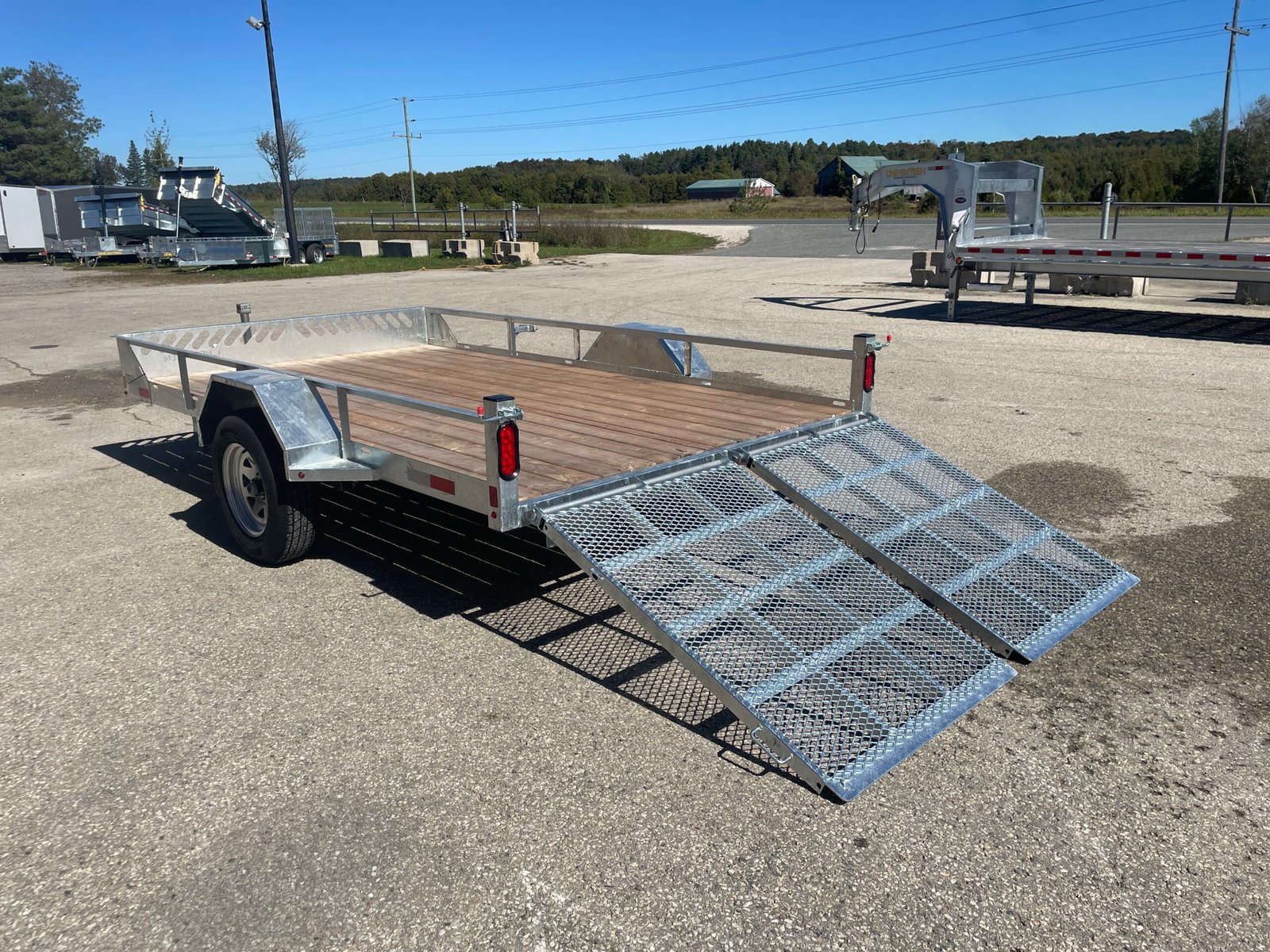 2027 One-Sixteen 82 in × 14 ft Utility Trailer 2,990 lb GVWR — photo 6