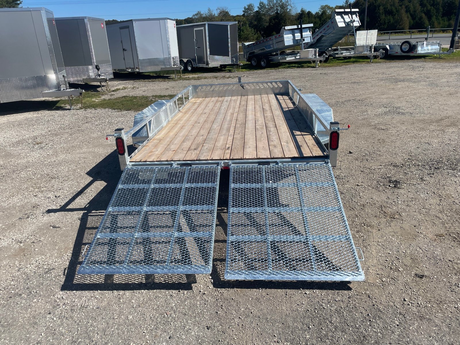 2027 One-Sixteen 82 in × 14 ft Utility Trailer 7,000 lb GVWR — photo 5