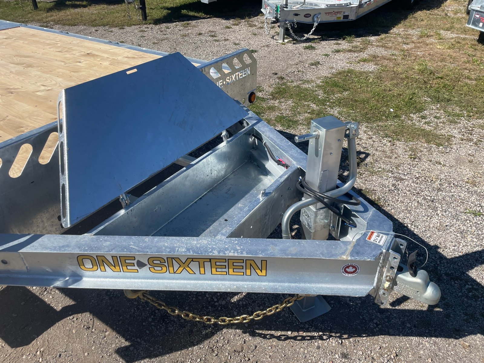 2027 One-Sixteen 102 in × 20+5 Beavertail Bumper Pull Flatbed 21,000 lb GVWR — photo 7