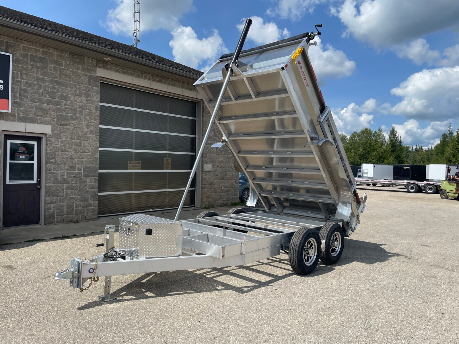 Enbeck 6x12ft Dump Trailer 9,900lb — photo 2