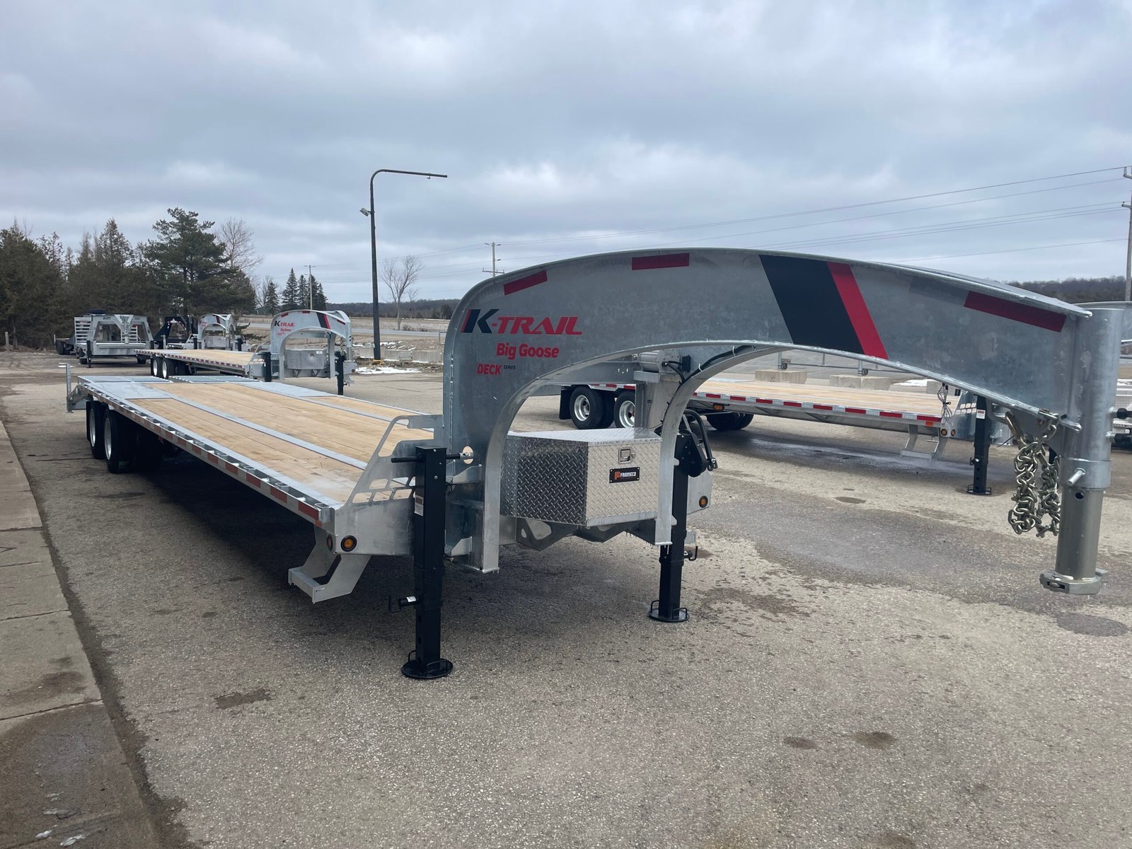 2027 K-Trail 102 in × 30+5 ft Gooseneck Flatbed 40,000 lb GVWR — photo 8