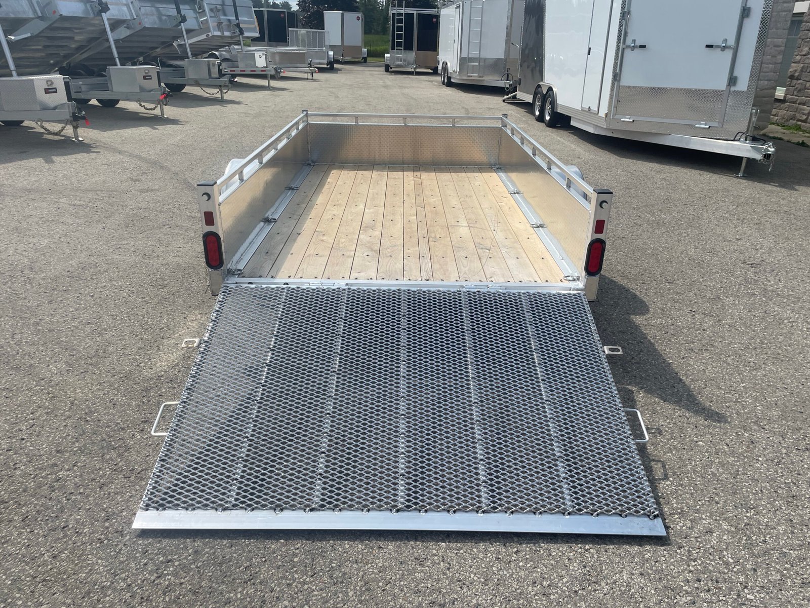 Enbeck 6x10ft Single Axle Utility Trailer — photo 6