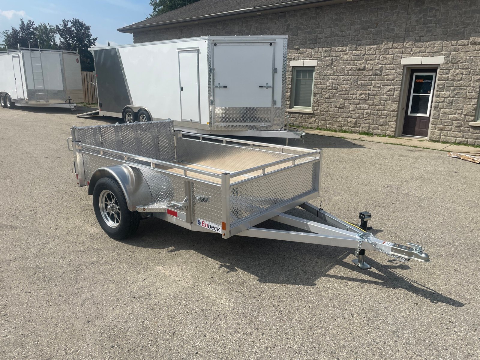 Enbeck Single Axle Utility Trailers