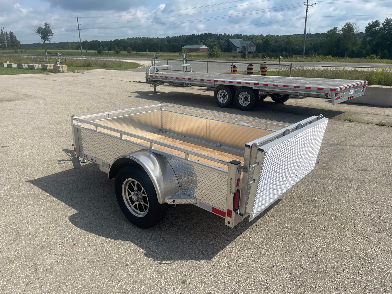 Enbeck Single Axle Utility Trailers — photo 5