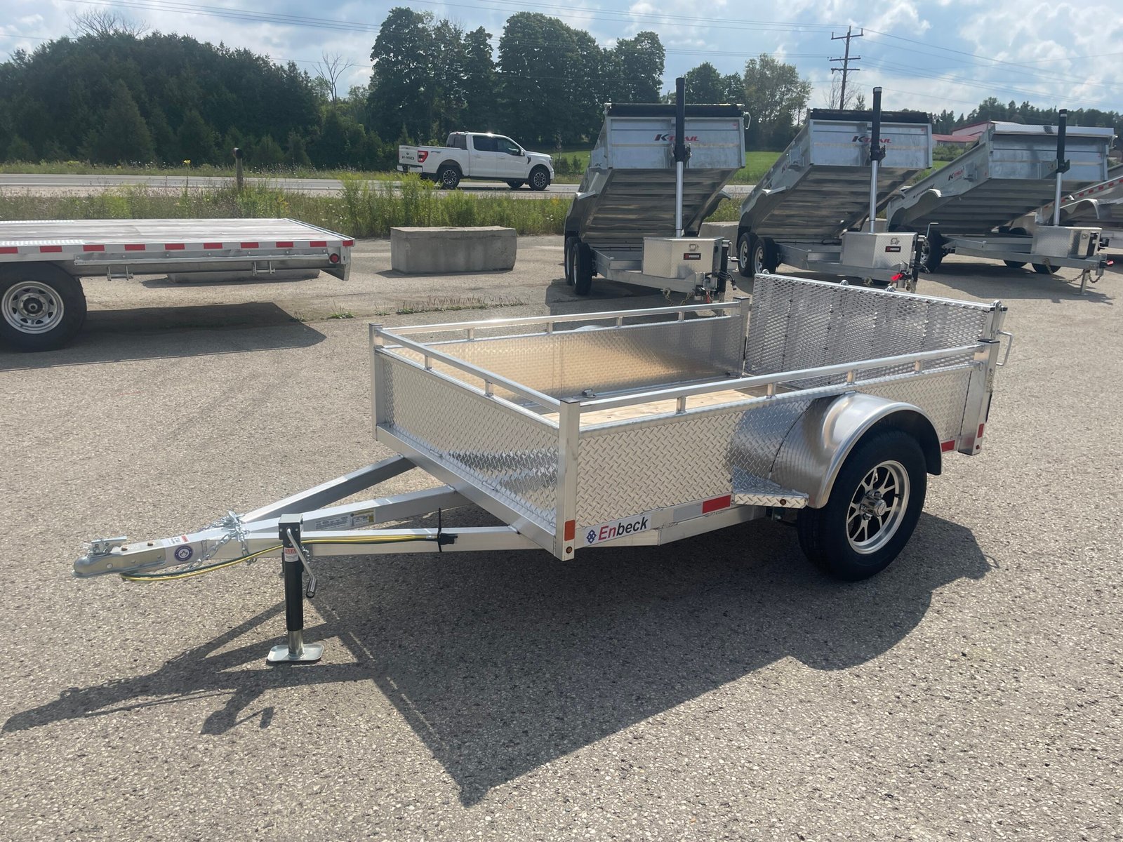 Enbeck Single Axle Utility Trailers — photo 6