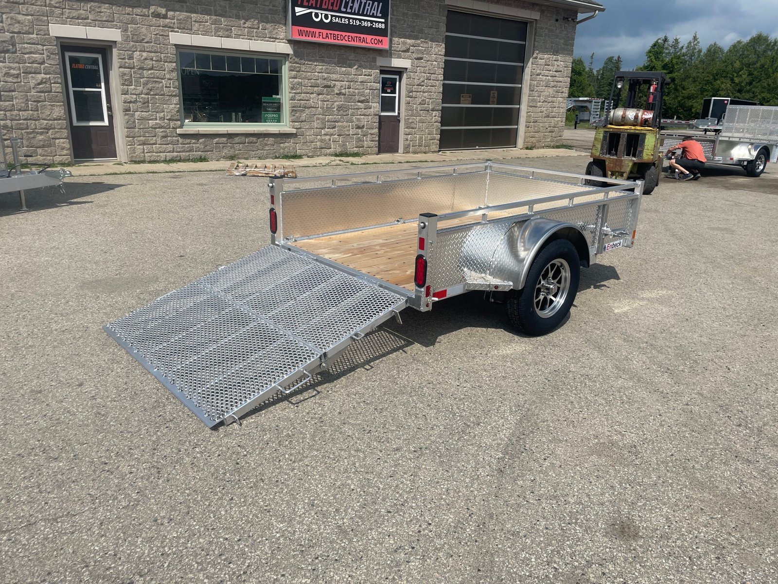 Enbeck Single Axle Utility Trailers — photo 4