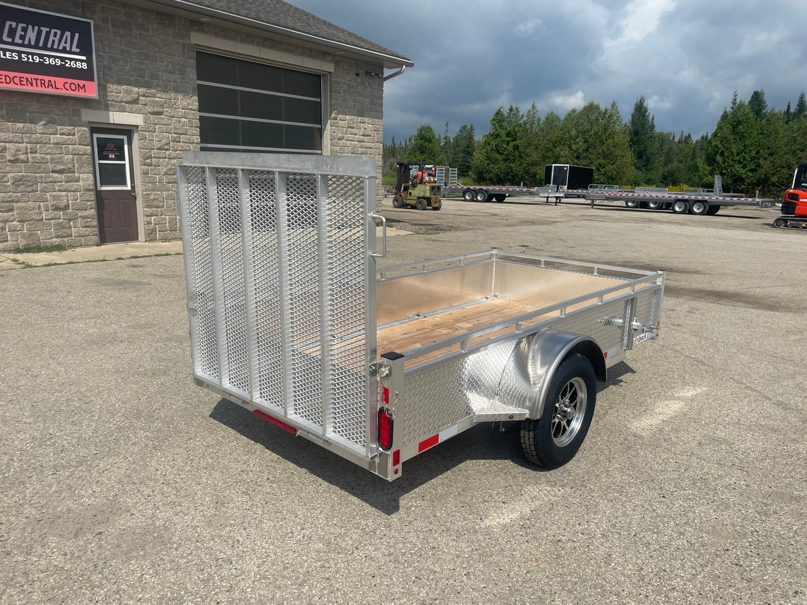 Enbeck 5x10ft Single Axle Utility Trailer — photo 5