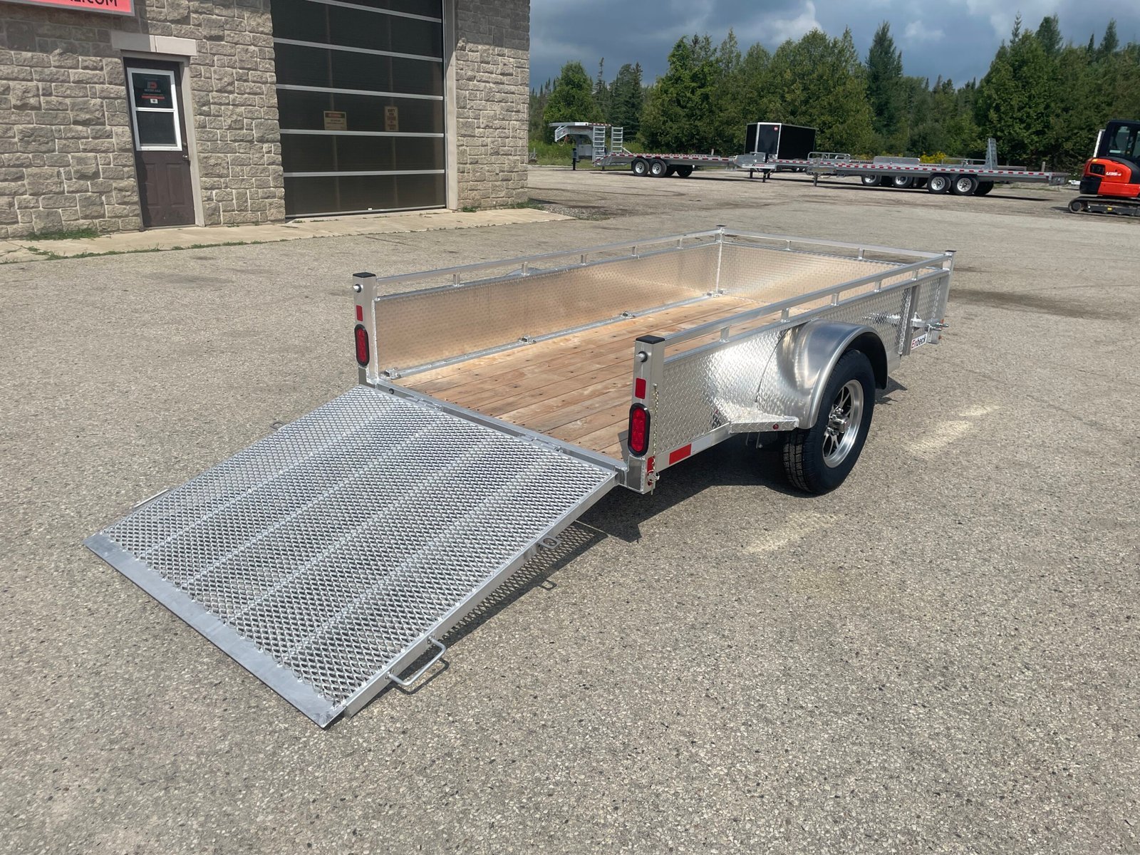 Enbeck 5x10ft Single Axle Utility Trailer — photo 3
