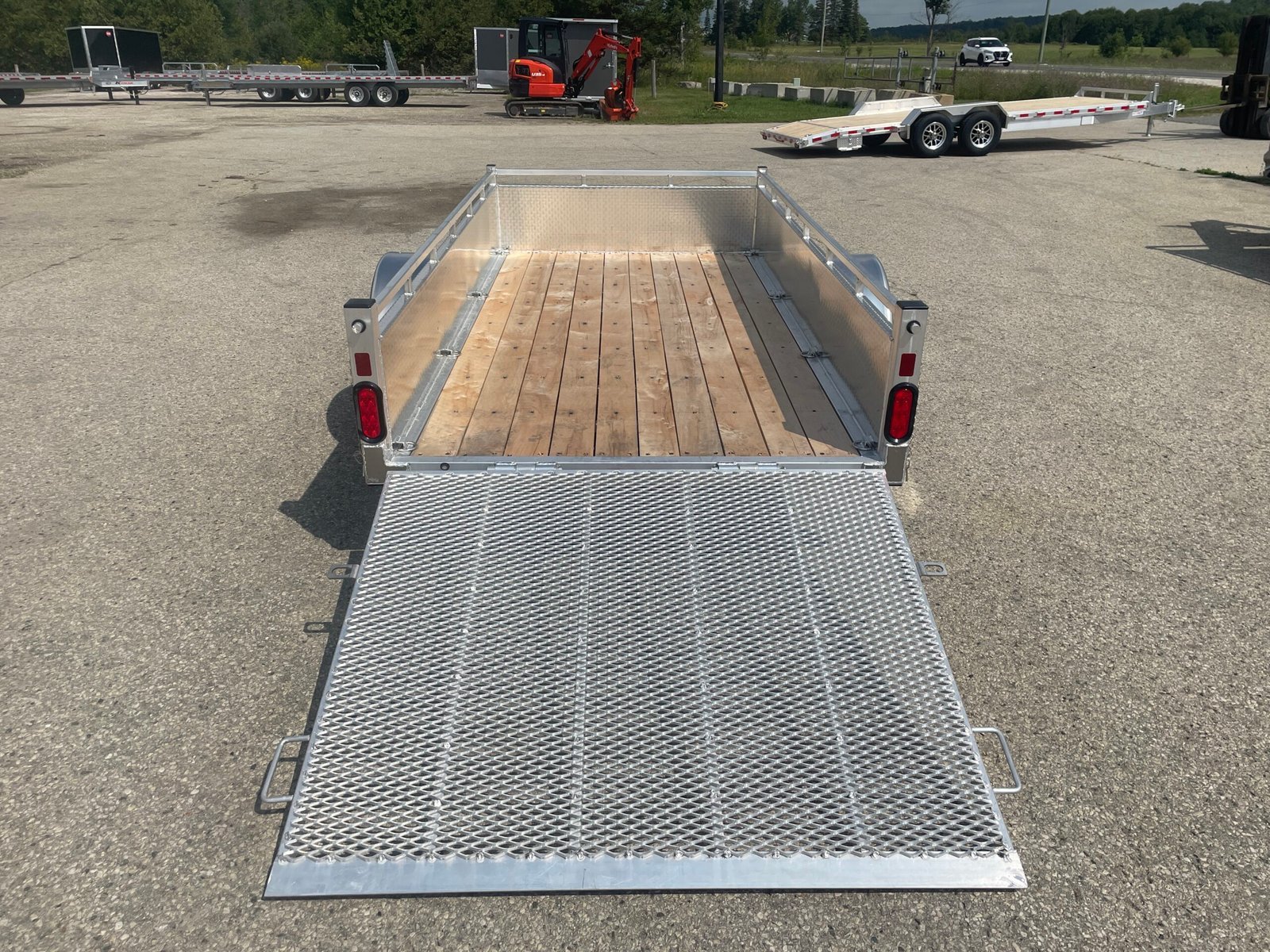 Enbeck 5x10ft Single Axle Utility Trailer — photo 9