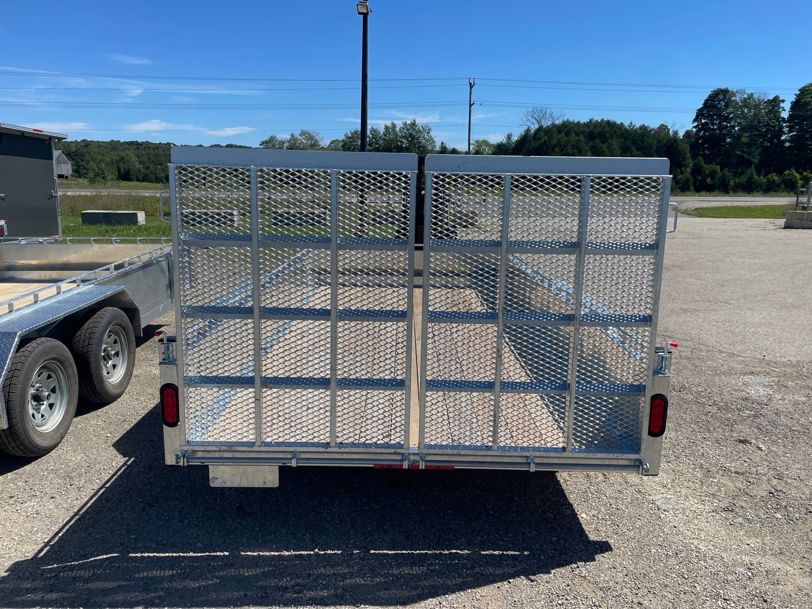Galvanized Tandem Axle Utility Trailers (7000lb) — photo 4