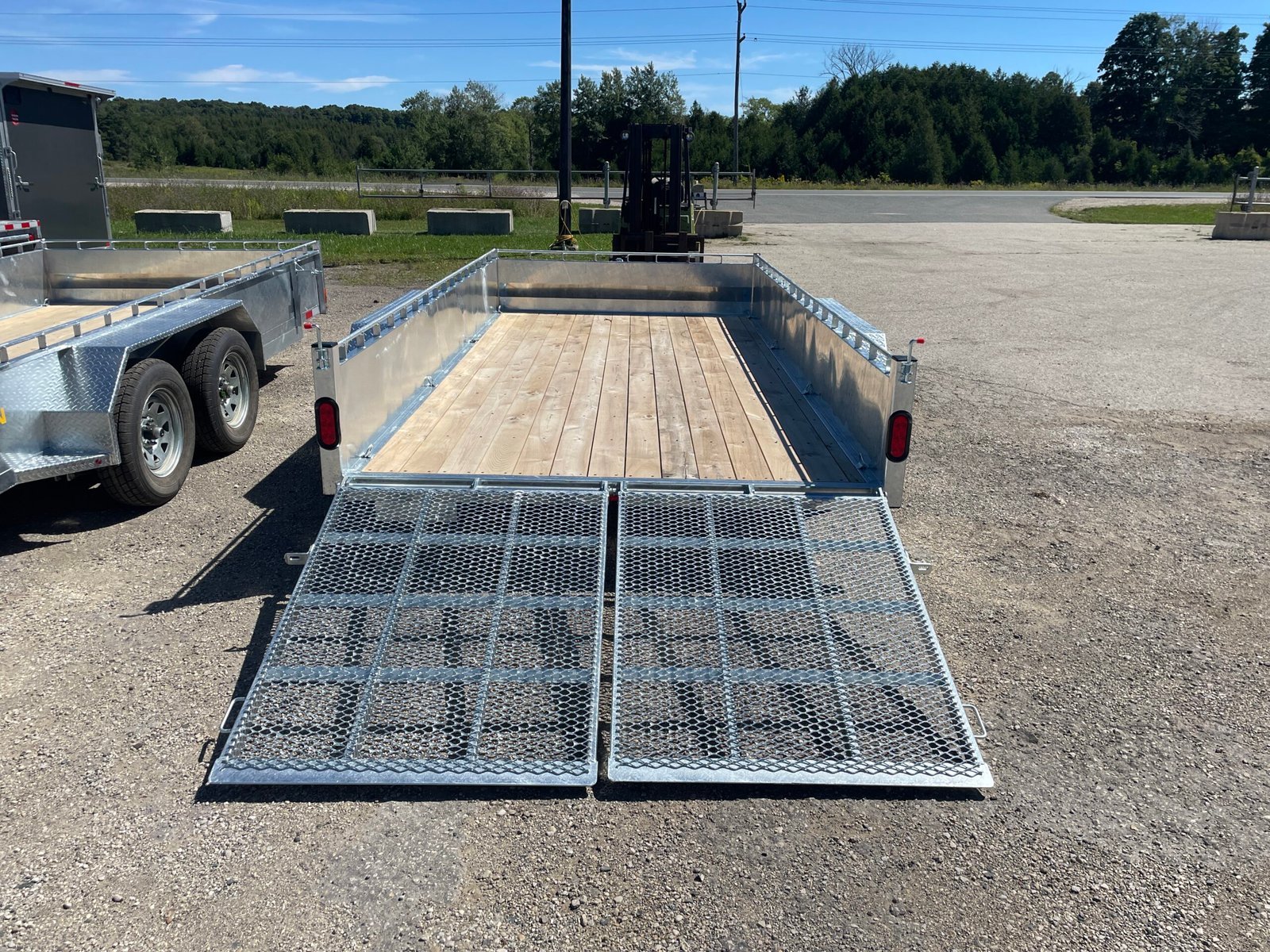 Galvanized Tandem Axle Utility Trailers (7000lb) — photo 6