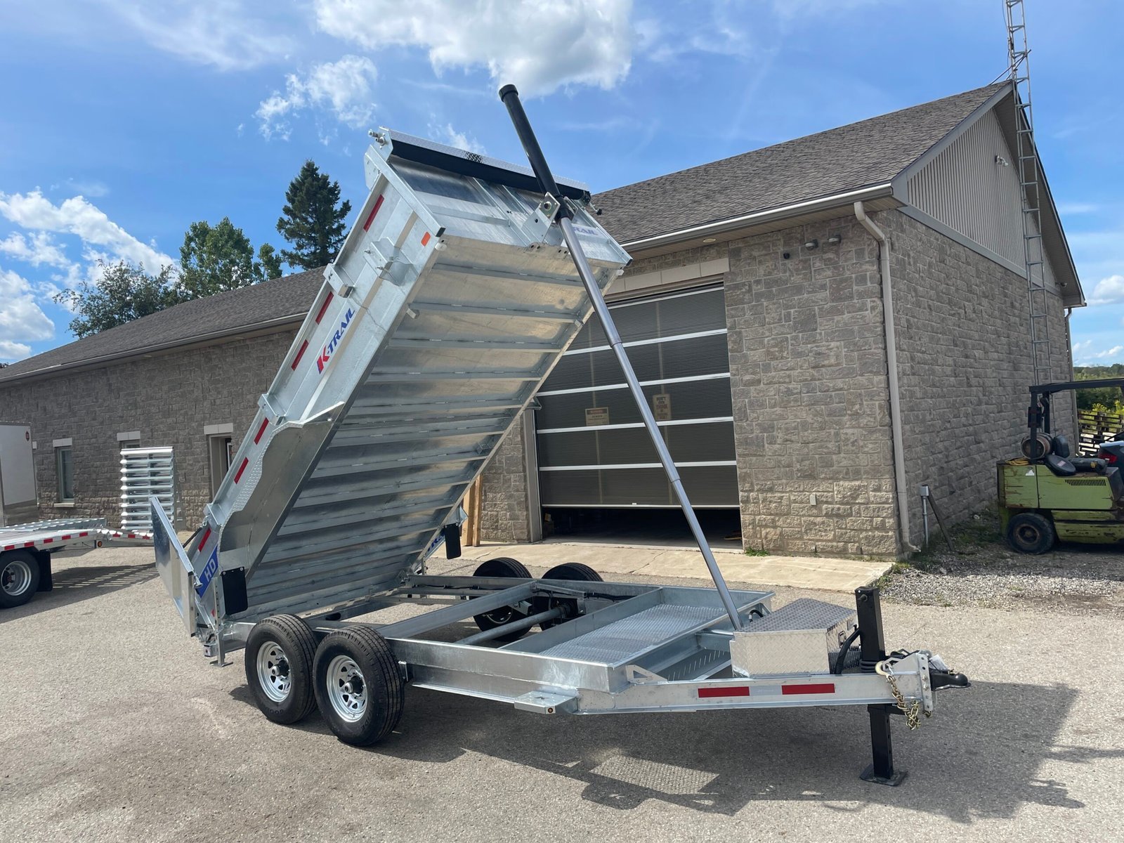 K-Trail Galvanized Dump Trailers 14,000lb
