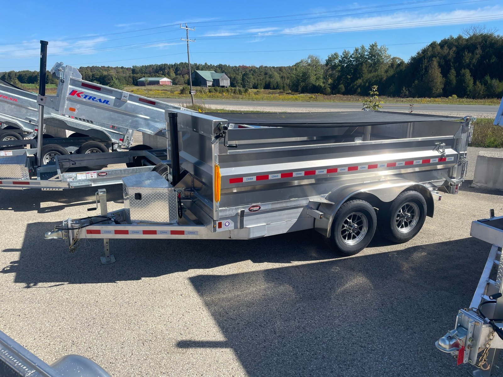 Enbeck 6x12ft Dump Trailer 9,900lb — photo 6