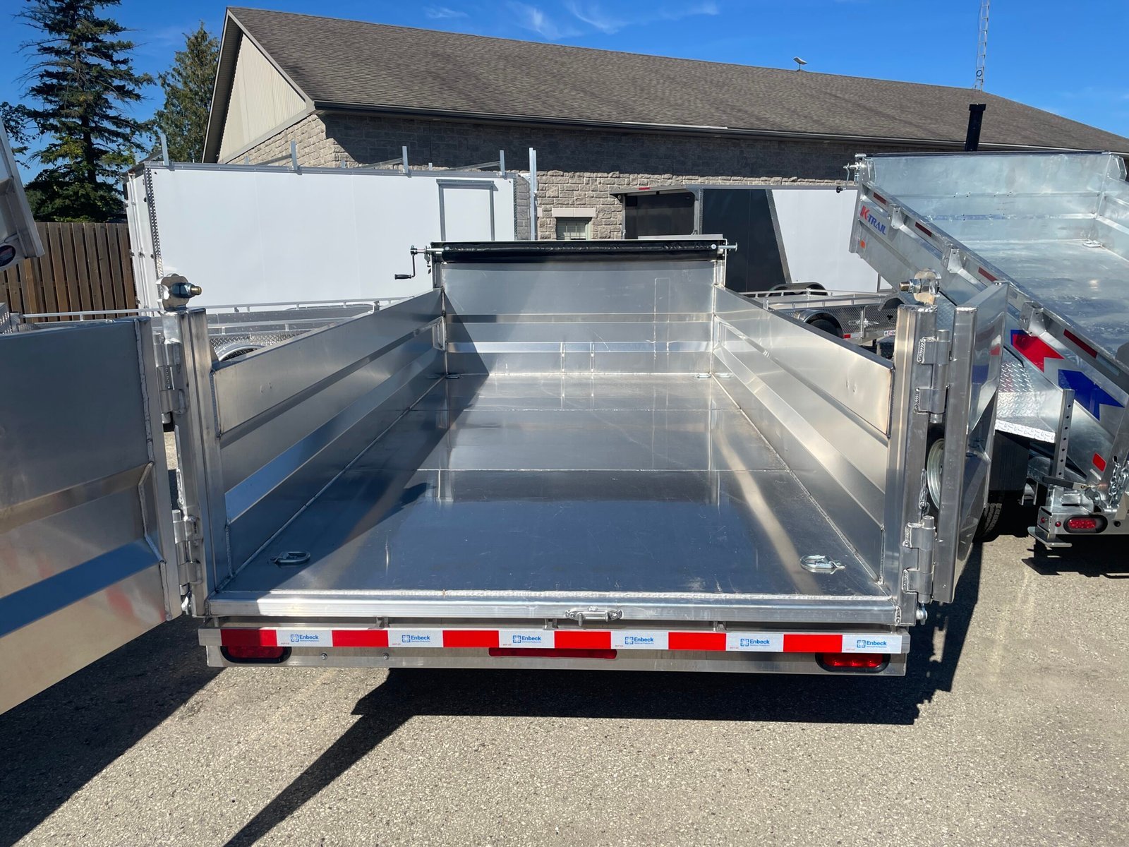 Enbeck 6x12ft Dump Trailer 9,900lb — photo 8