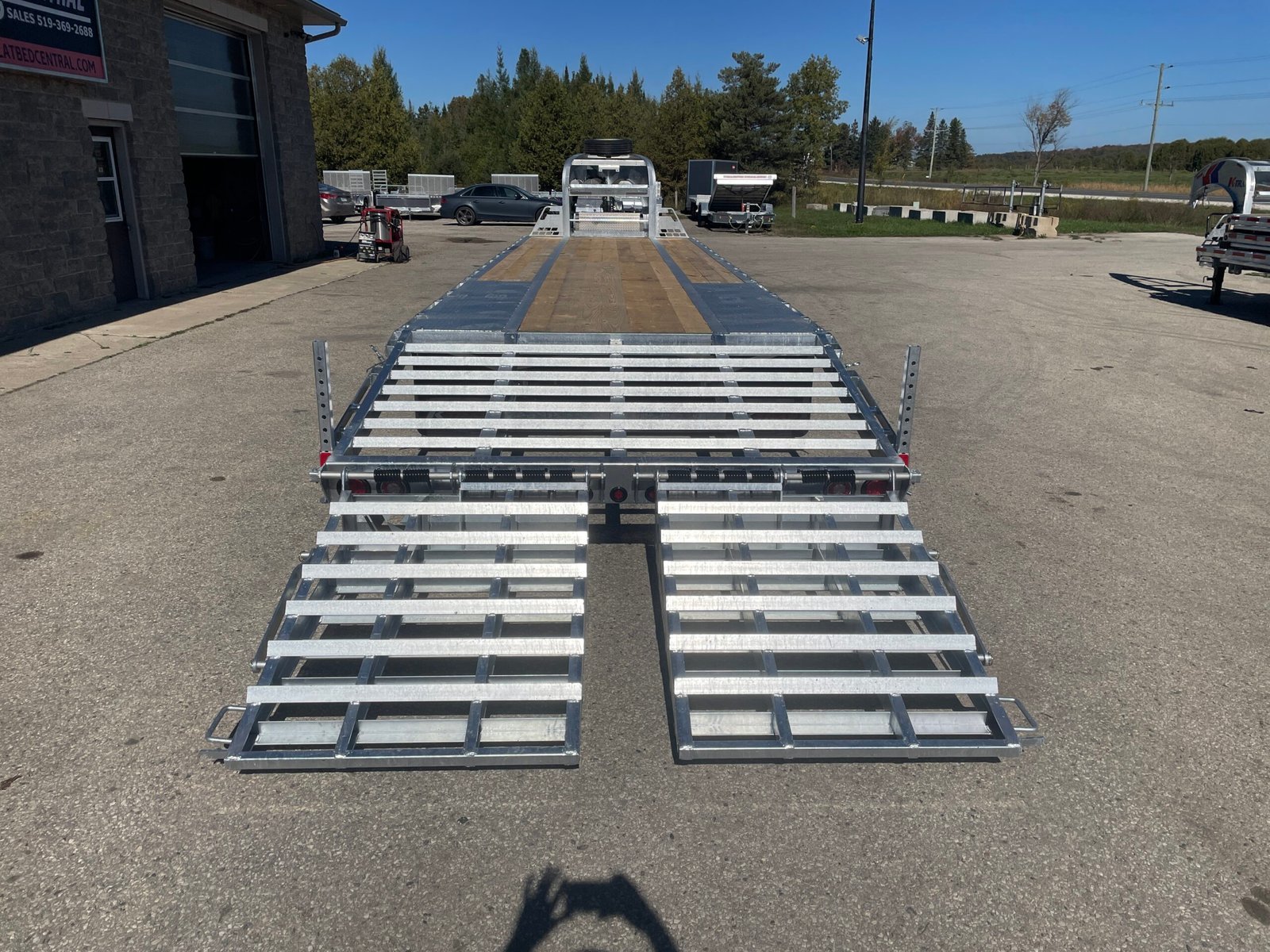 2027 K-Trail 102 in × 30+5 ft Gooseneck Flatbed 40,000 lb GVWR — photo 20