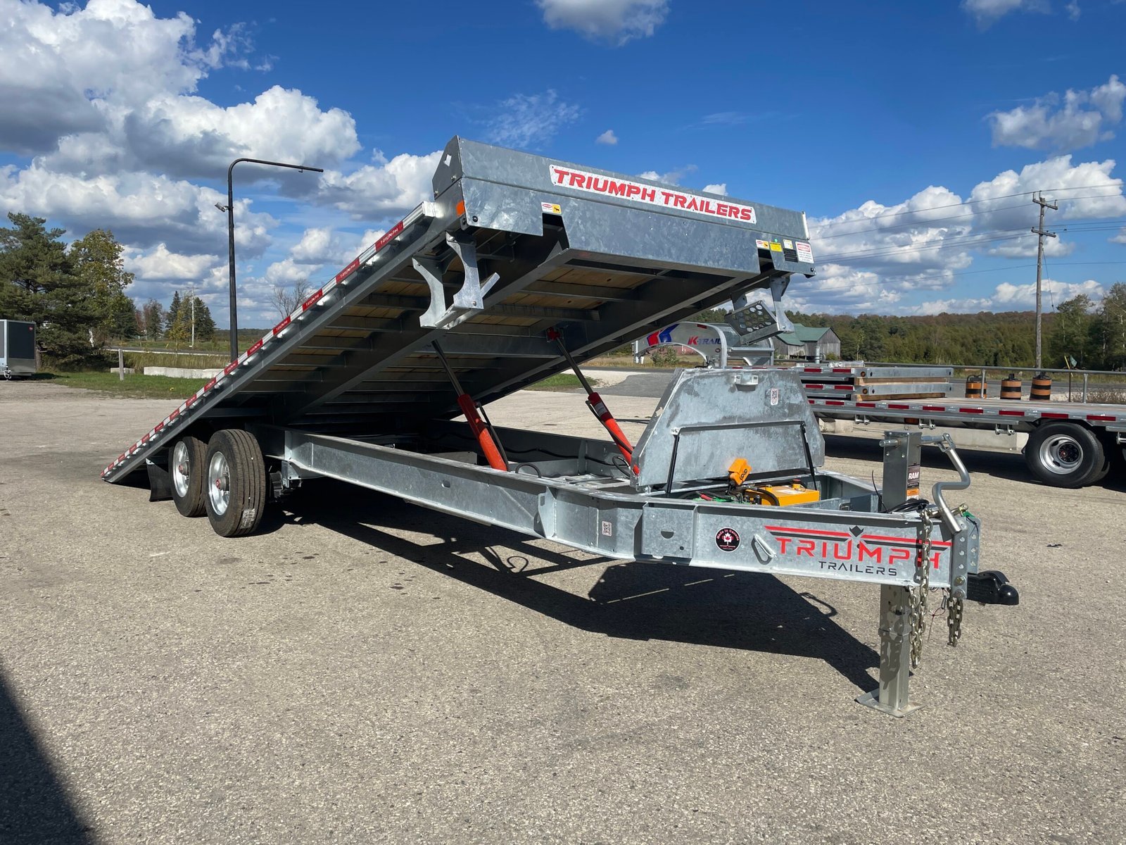 2027 Triumph 8.5 ft × 24 ft Tilt Trailer 20,000 lb GVWR