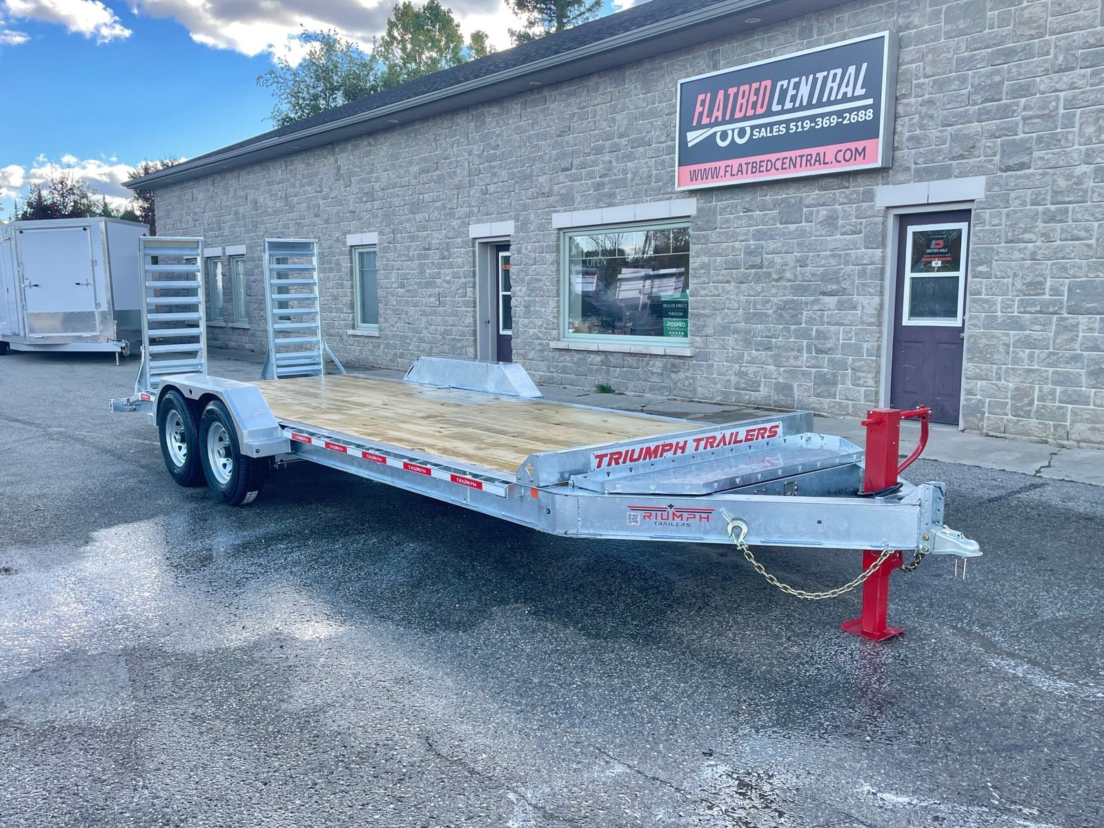 2027 Triumph 83 in × 20 ft Car/Equipment Hauler 14,000 lb GVWR