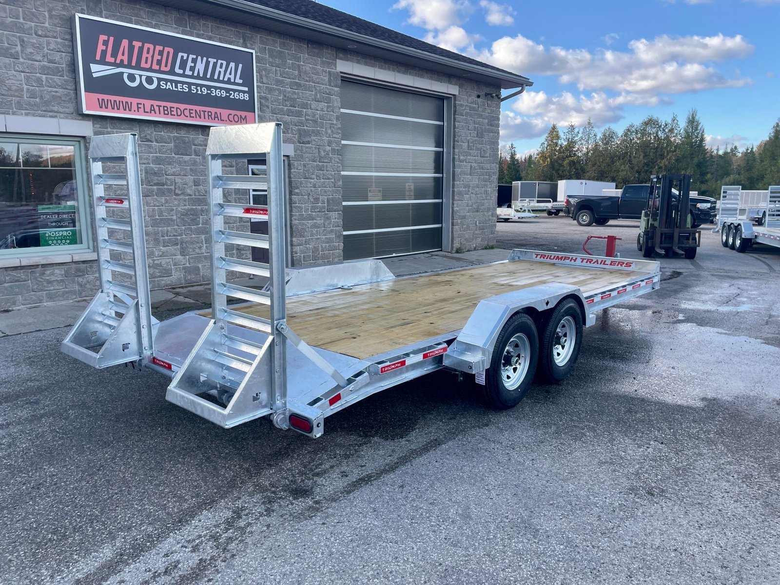 Triumph 20ft Equipment Trailer 14,000lb — photo 3