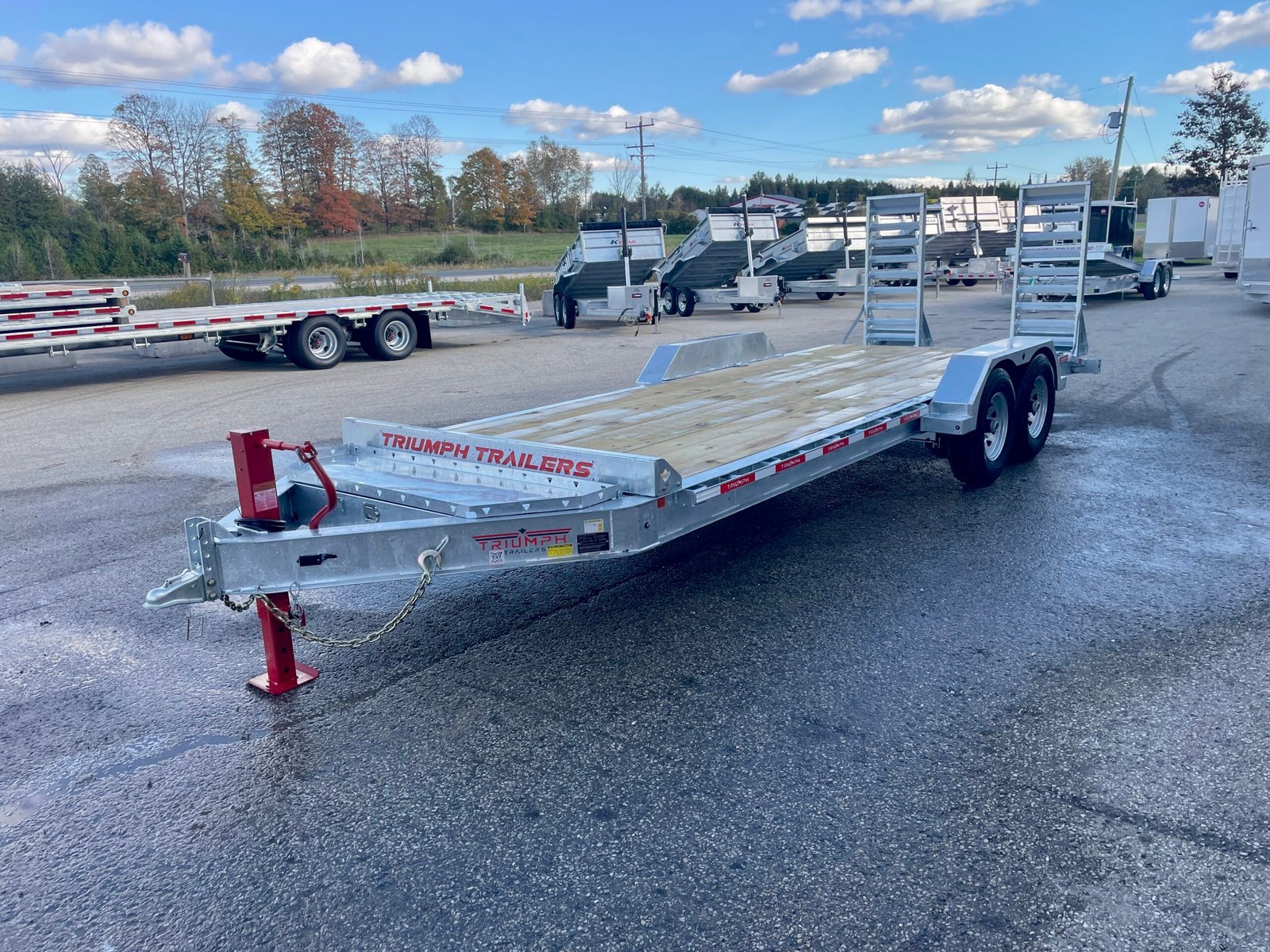 Triumph 20ft Equipment Trailer 14,000lb — photo 8
