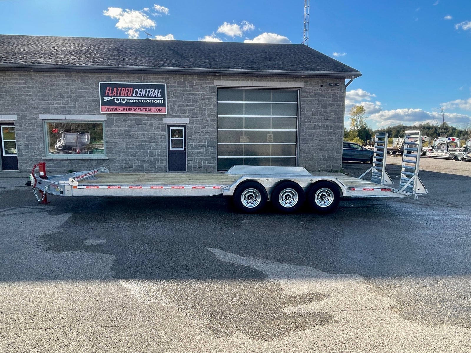 2027 Triumph 83 in × 24+2ft Beavertail Car/Equipment Hauler 21,000 lb GVWR — photo 12