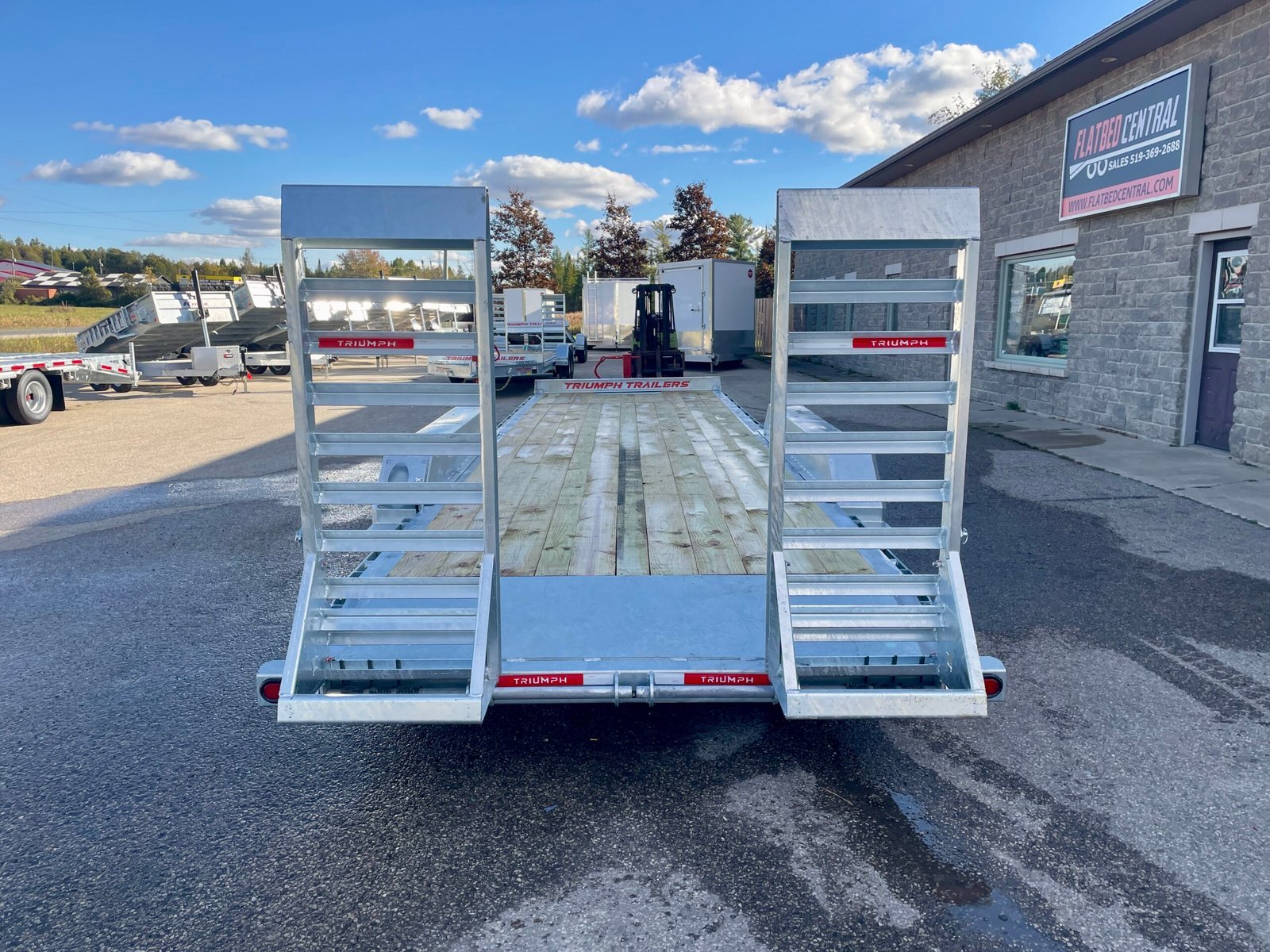 2027 Triumph 83 in × 24+2ft Beavertail Car/Equipment Hauler 21,000 lb GVWR — photo 10